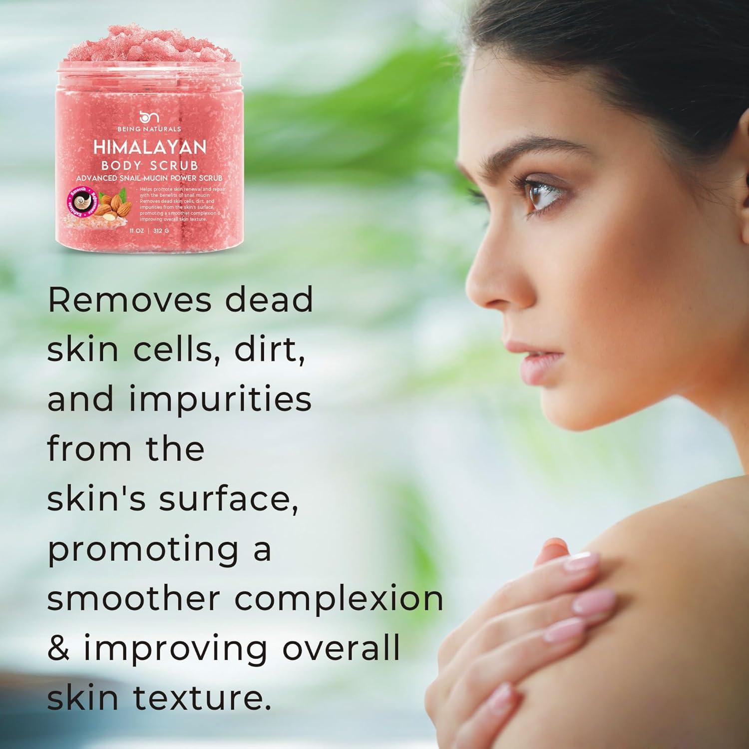 Exfoliante Corporal Sal del Himalaya Humyra 311 g Natural