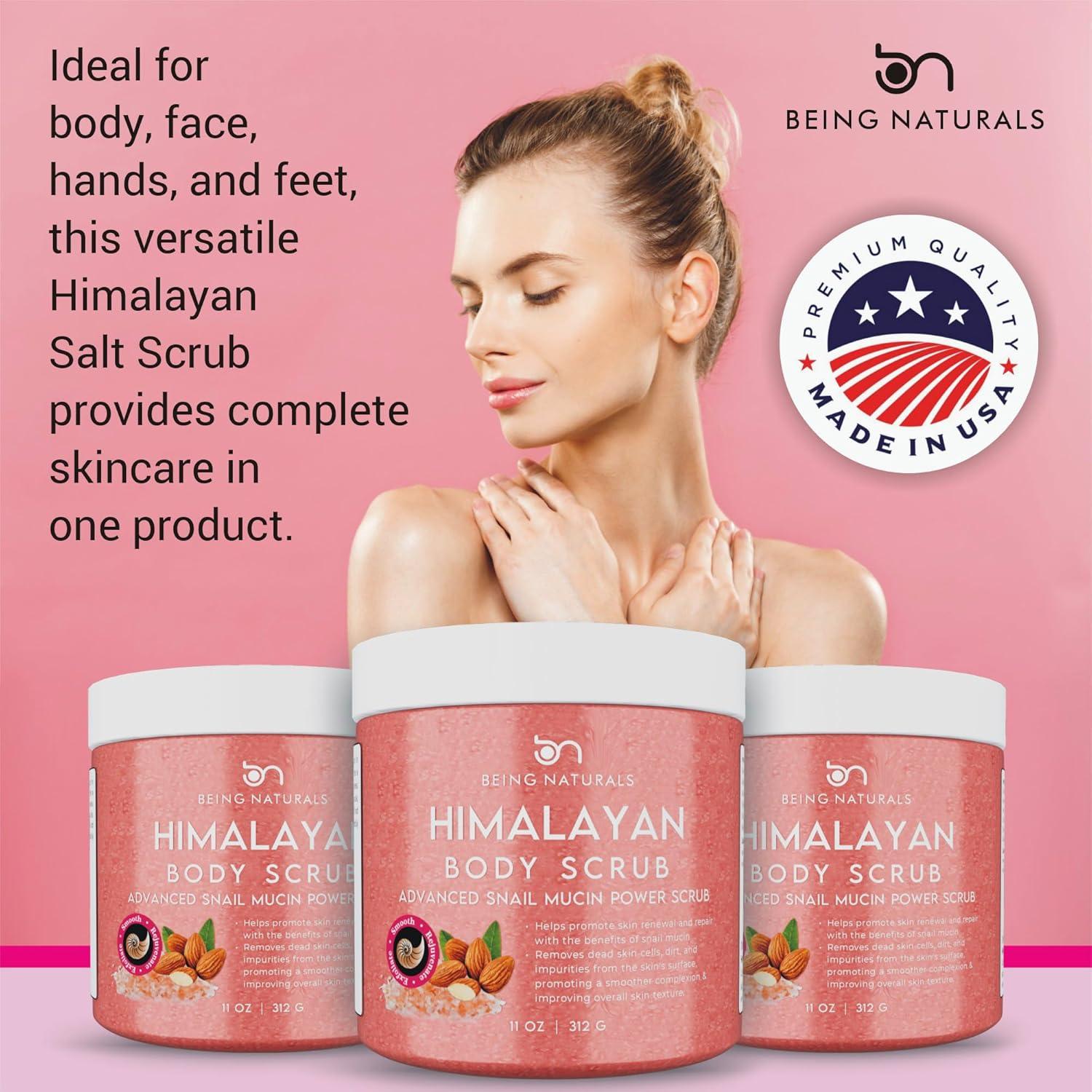 Exfoliante Corporal Sal del Himalaya Humyra 311 g Natural