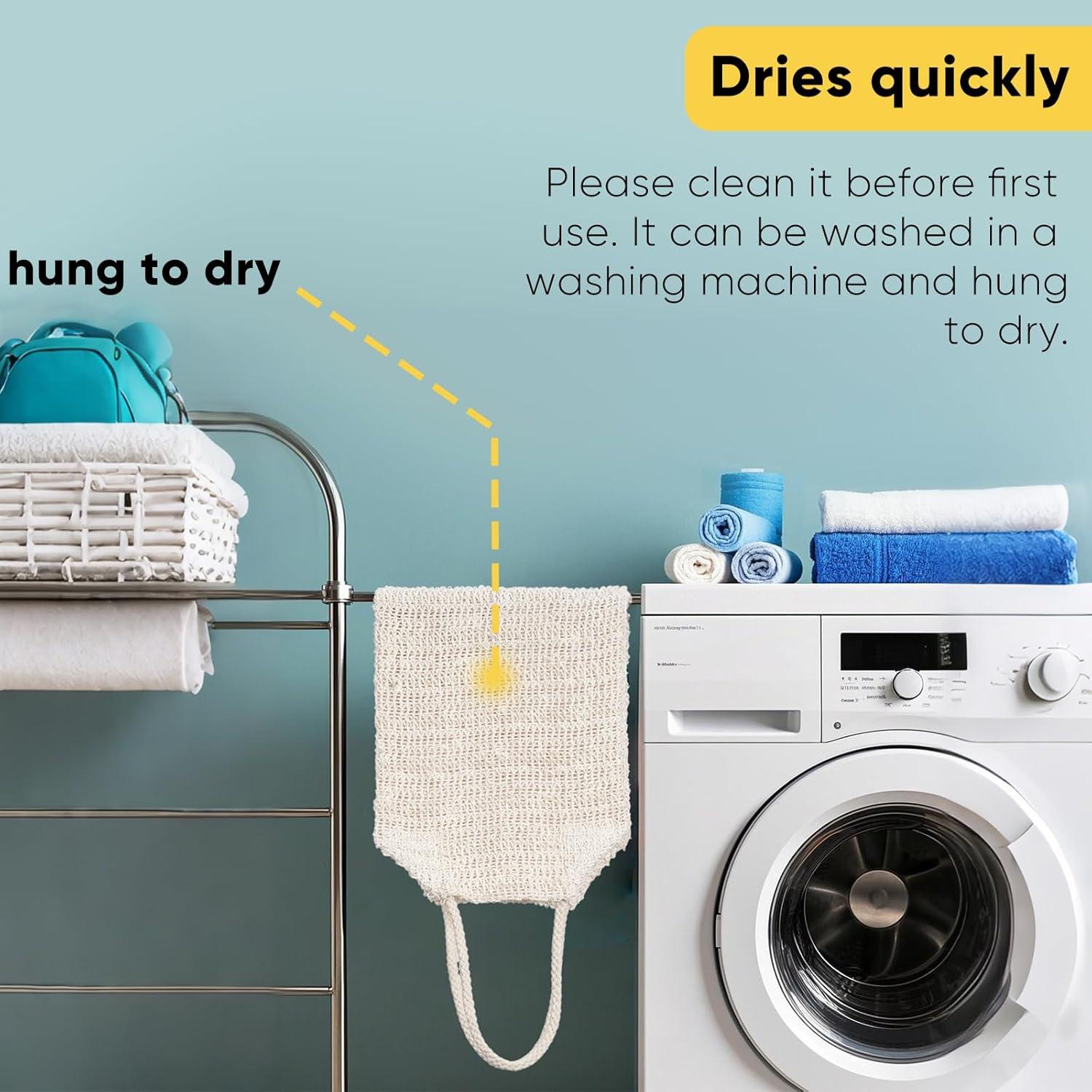 Esfregador Corporal Exfoliante MARRASSA Beige 83,82 cm