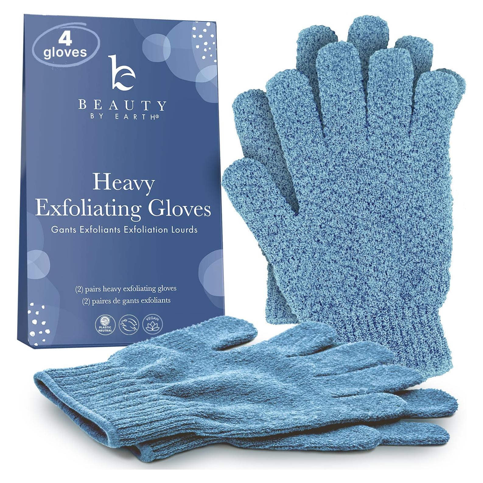 Guante Exfoliante Pesado Beauty by Earth 19x15cm