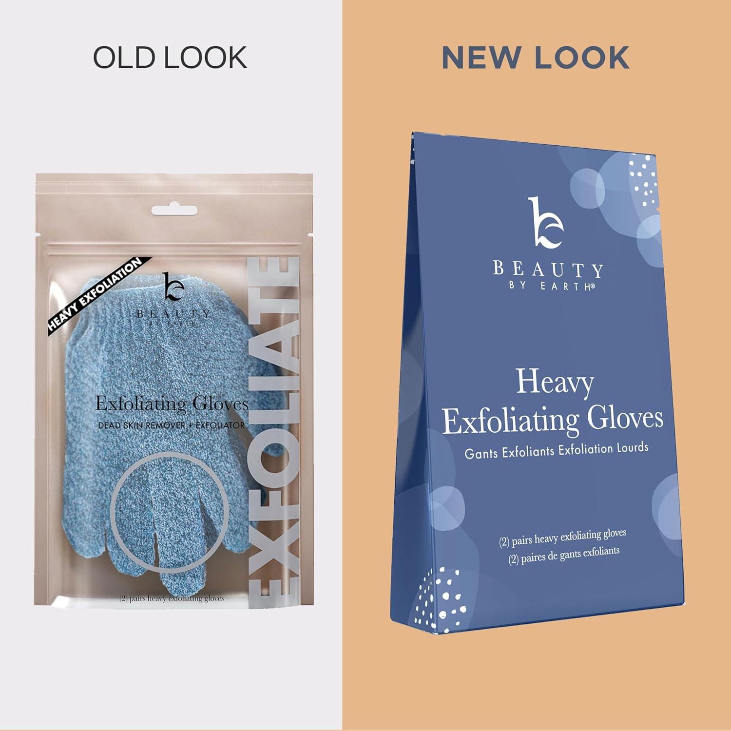Guante Exfoliante Pesado Beauty by Earth 19x15cm