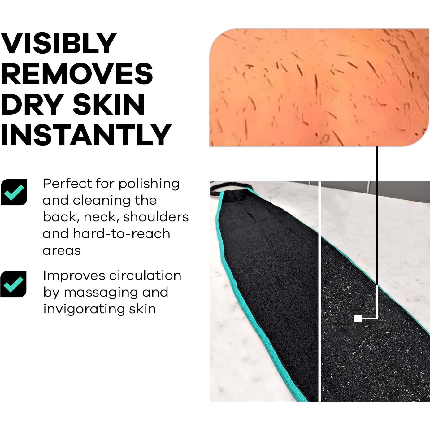 Conjunto Exfoliante Corporal Dermasuri - Mitón y Cepillo