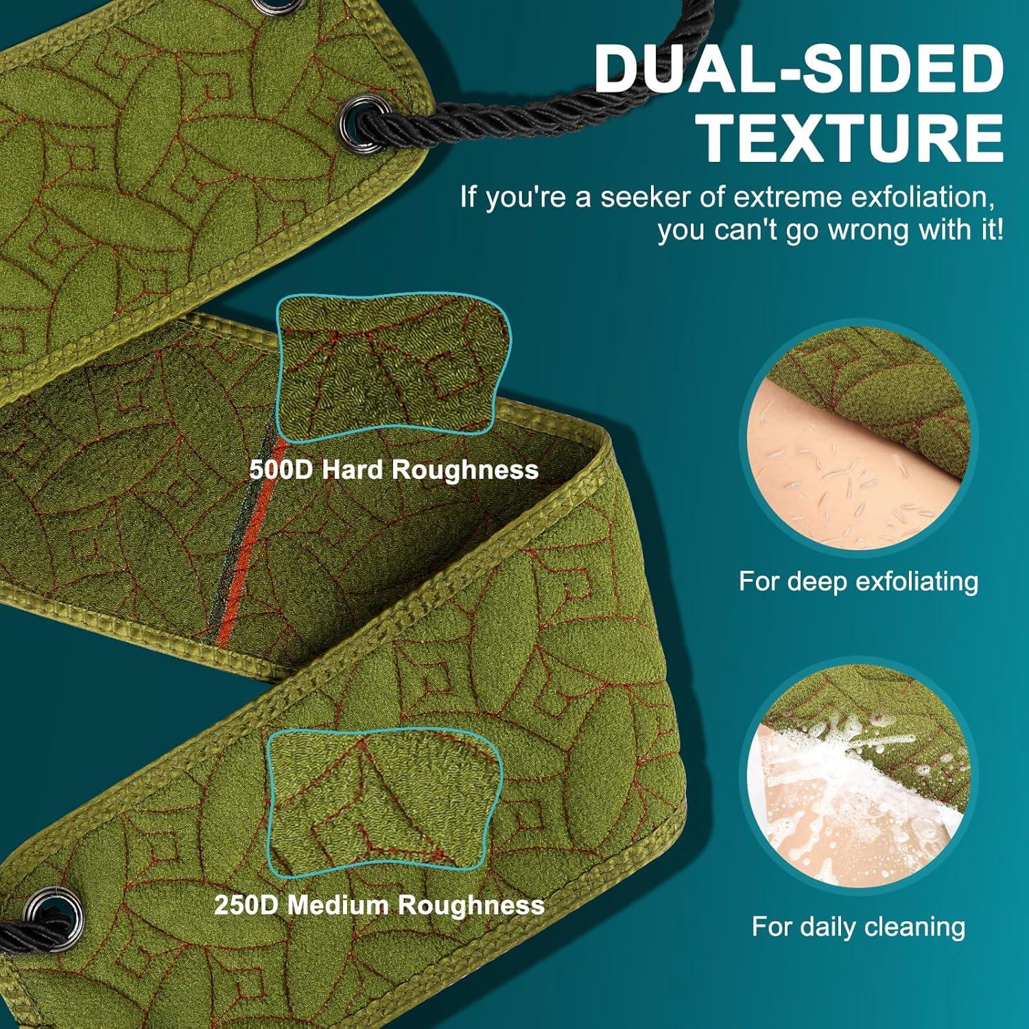 Esfregador Exfoliante Dodiff para Espalda 97.79 cm Verde