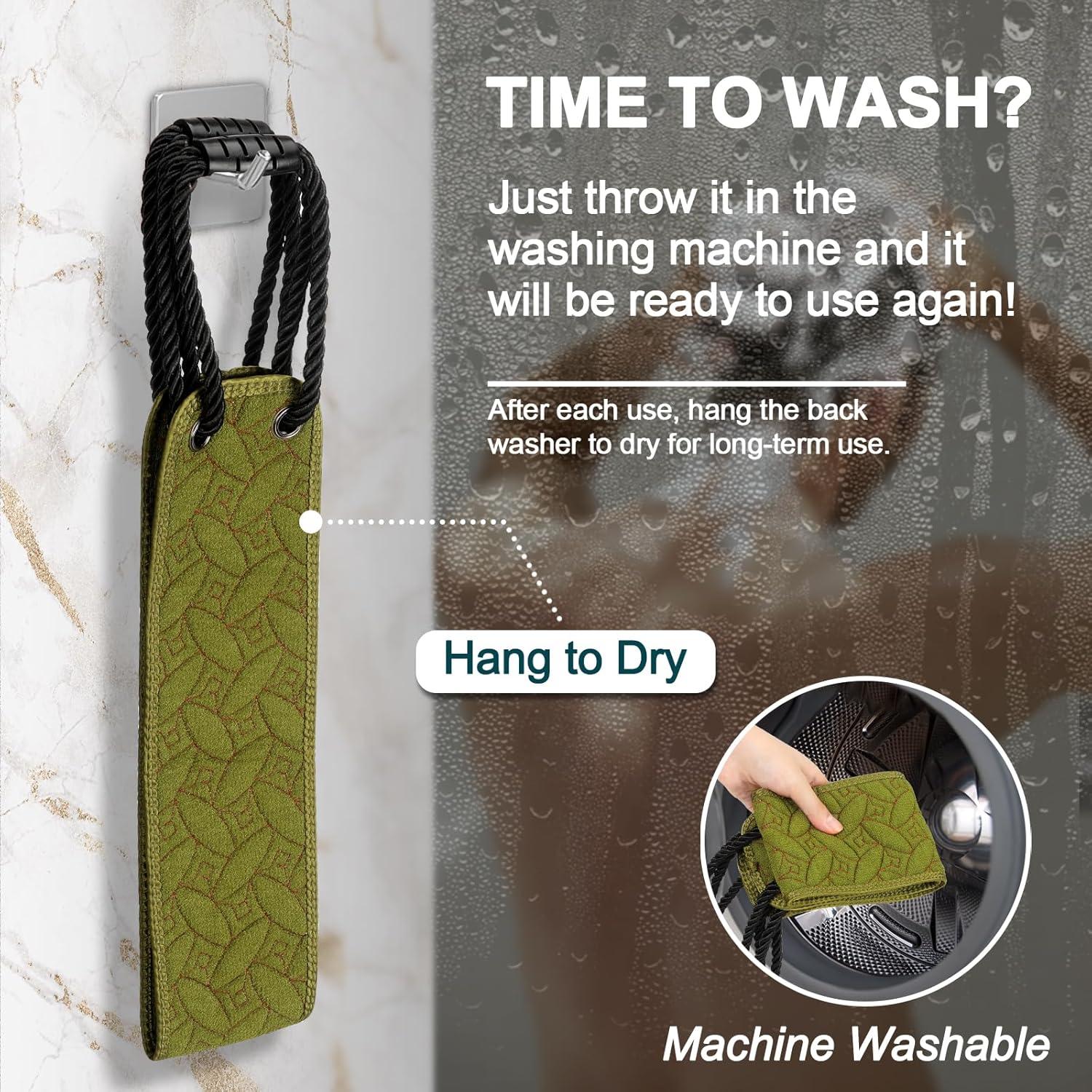 Esfregador Exfoliante Dodiff para Espalda 97.79 cm Verde