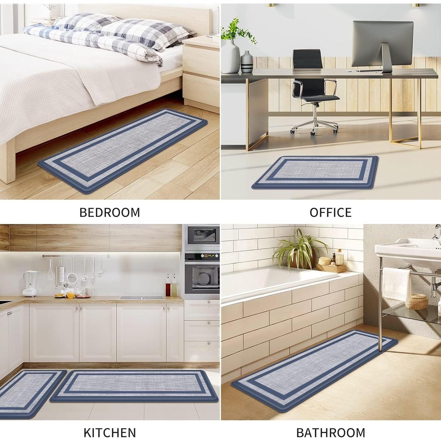 Alfombra de Cocina Mattitude 2 PCS Antifatiga Antideslizante