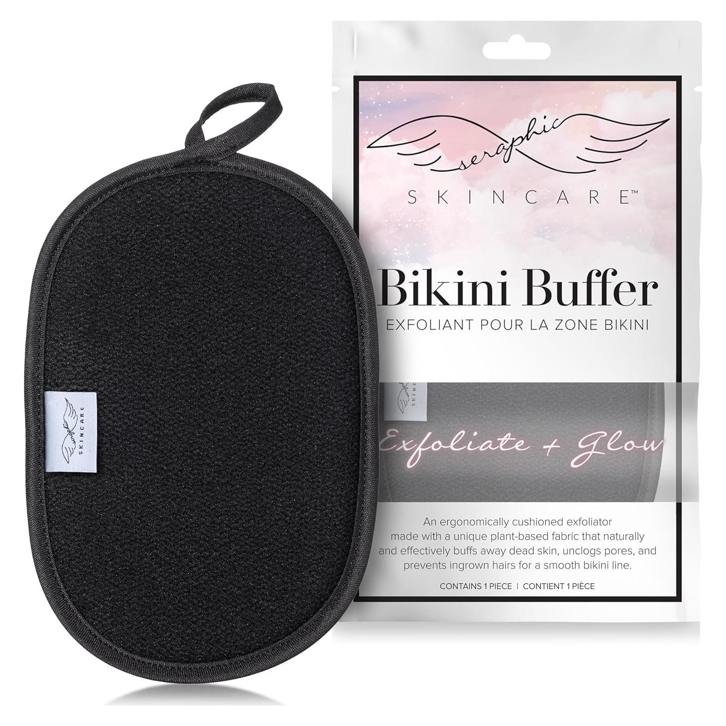 Mitón Exfoliante Vegano Seraphic Skincare para Bikini 11x15cm