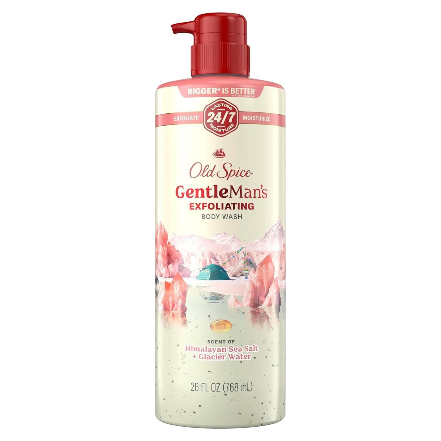 Gel de Ducha Exfoliante Old Spice 770ml Hidratante Aroma Fresco