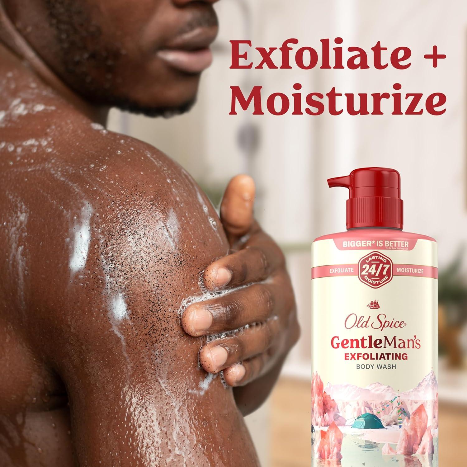 Gel de Ducha Exfoliante Old Spice 770ml Hidratante Aroma Fresco