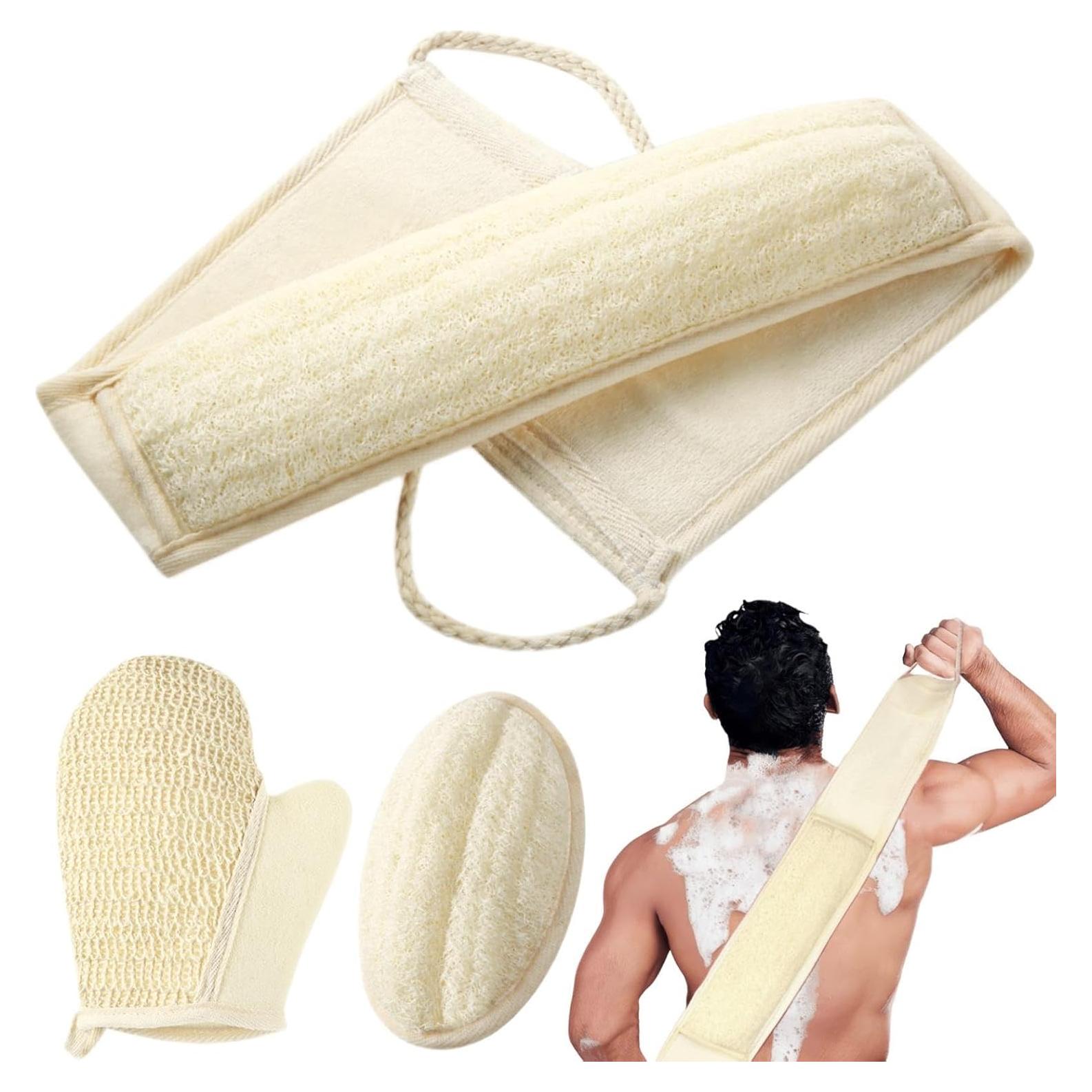 Set de 3 Esponjas de Lufa Natural BETLYS Exfoliantes