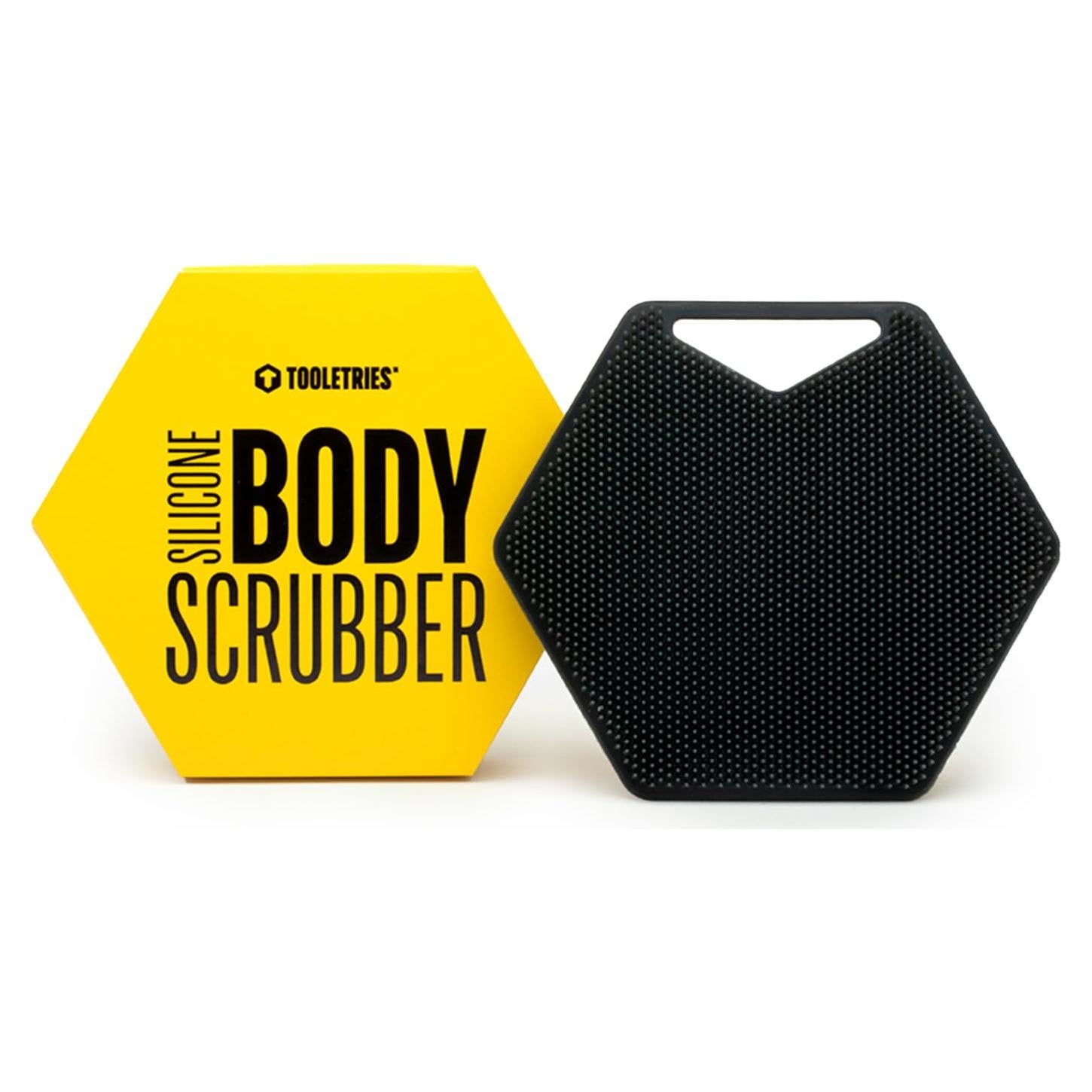 Exfoliante Corporal Tooletries Silicona Carbón 12.7x11.4 cm
