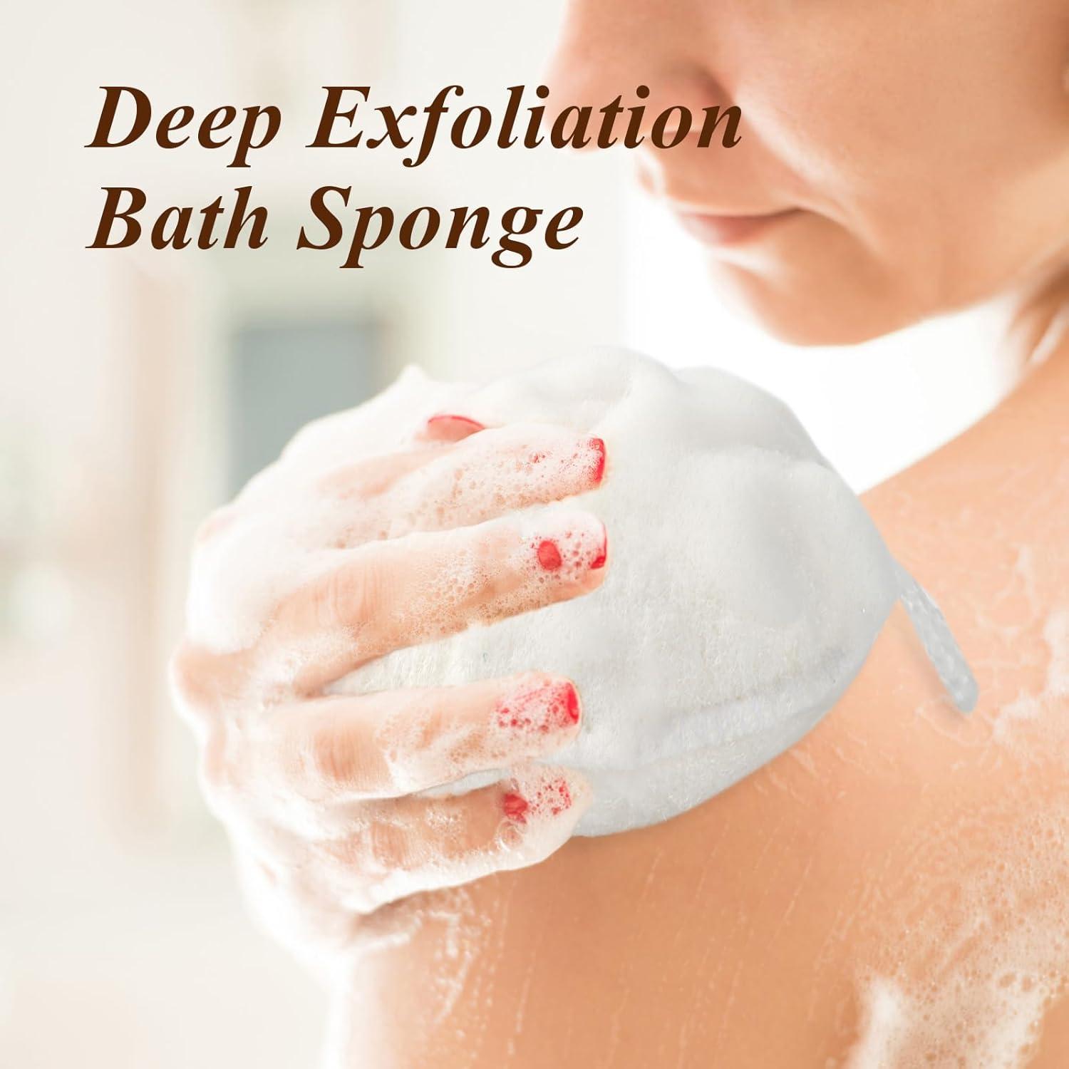 Esponja de Baño Bearona Exfoliante 2 Piezas 22x17 cm