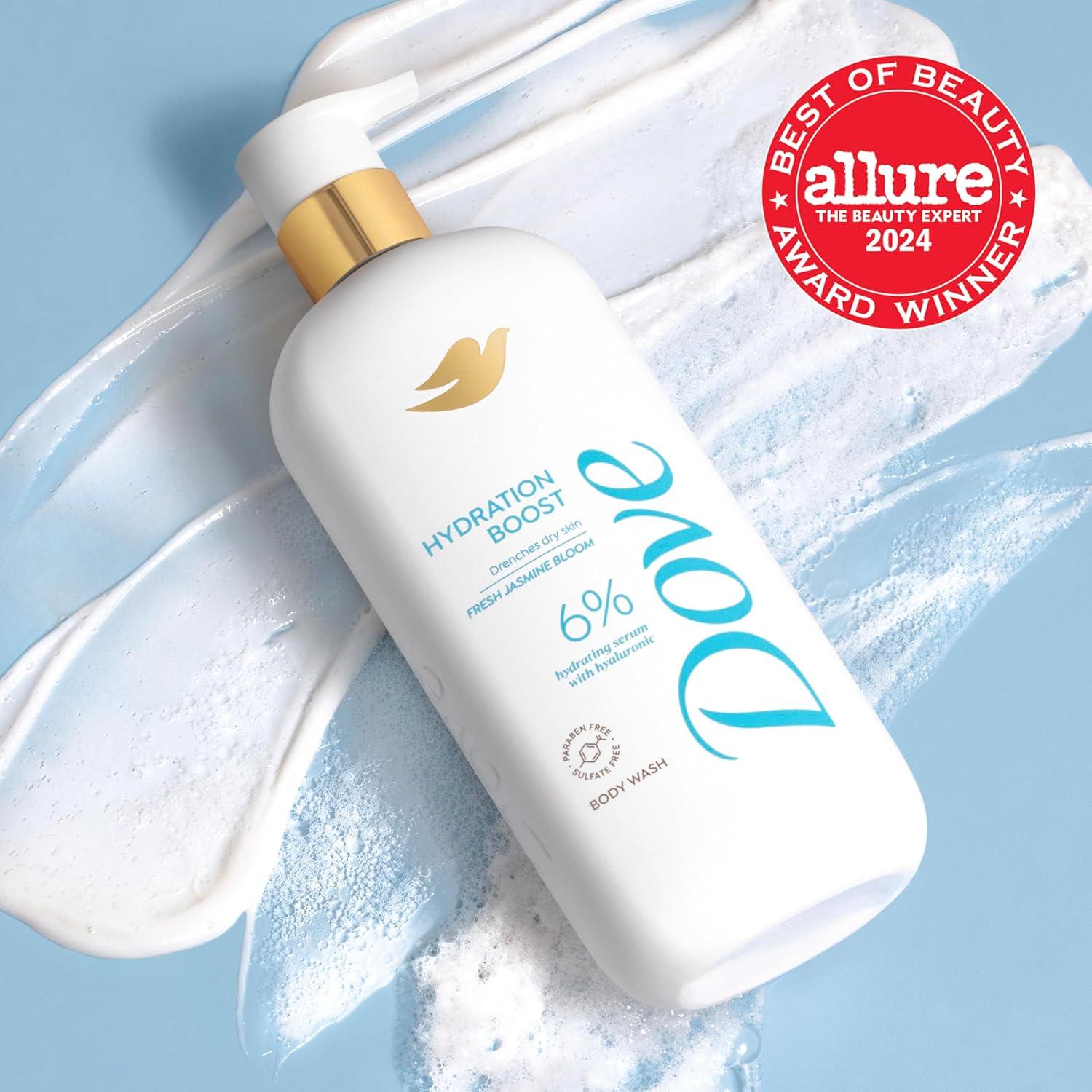 Gel de Ducha Dove Hidratación Aumentar 550 ml Ácido Hialurónico