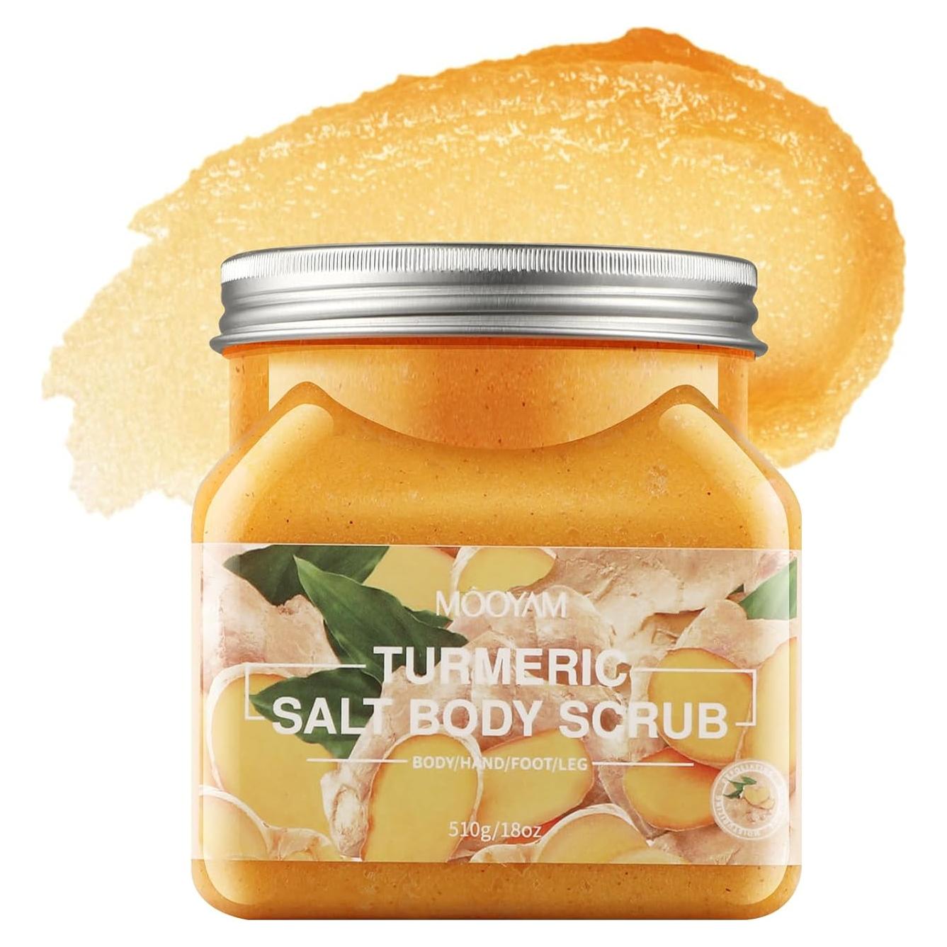 Exfoliante Corporal OUPEICHARM Sal Aguacate Cúrcuma 510g