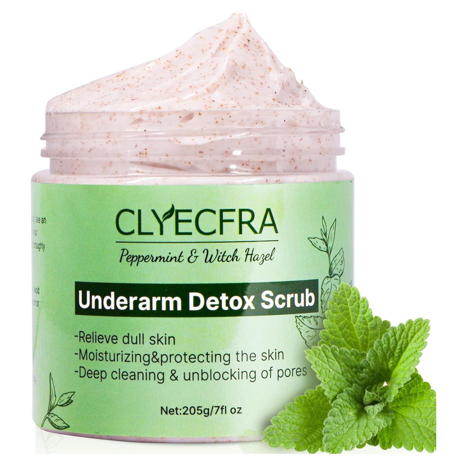 Exfoliante Detox Corporal CLYECFRA 200g Menta y Aloe Vera
