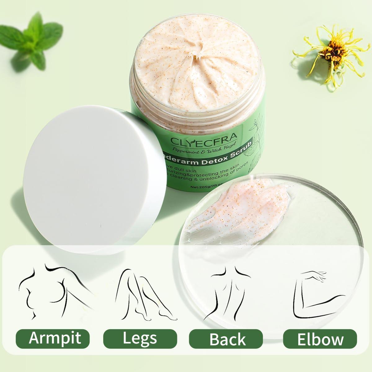 Exfoliante Detox Corporal CLYECFRA 200g Menta y Aloe Vera