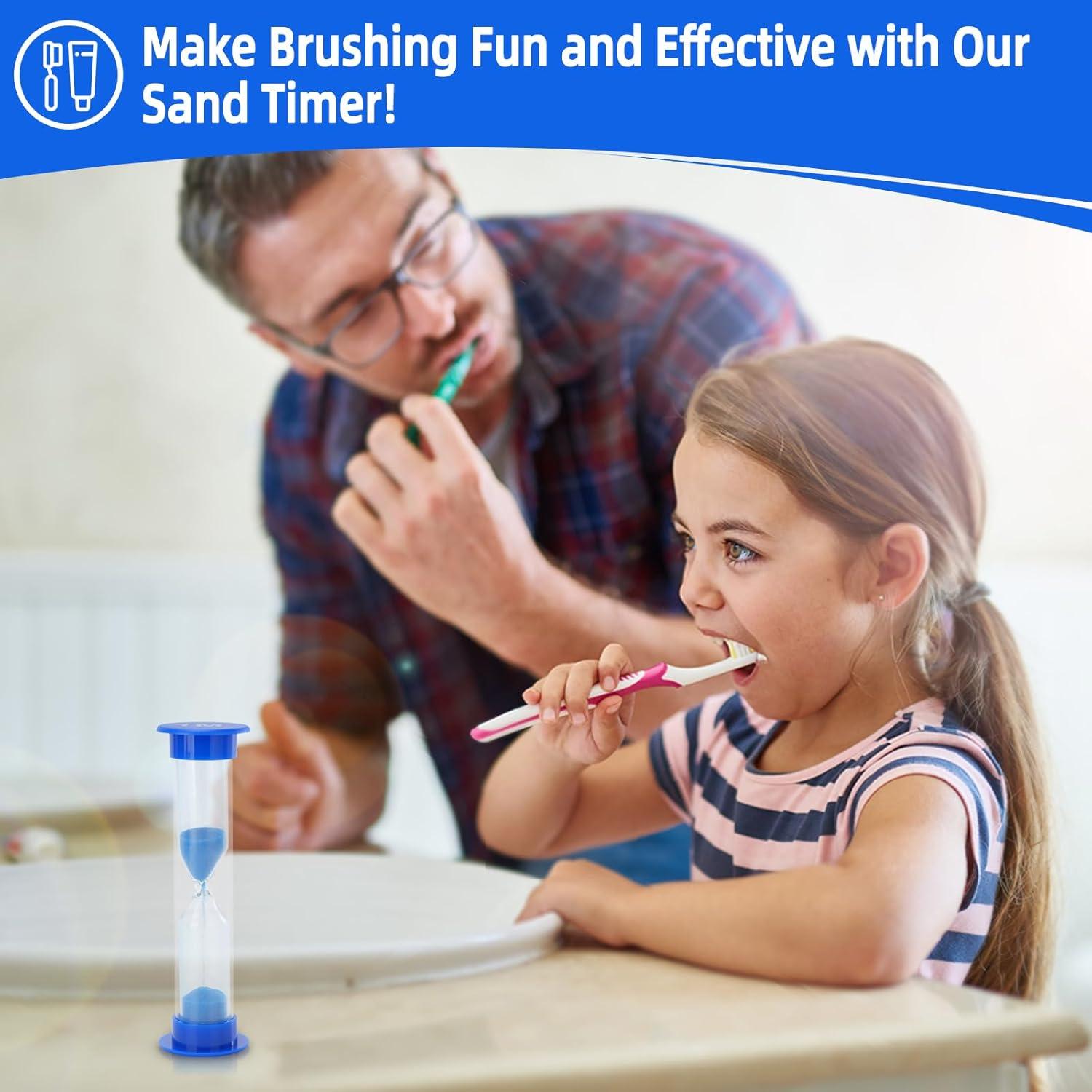 Temporizador de Arena I-MART Paquete de 6 Colores Variados