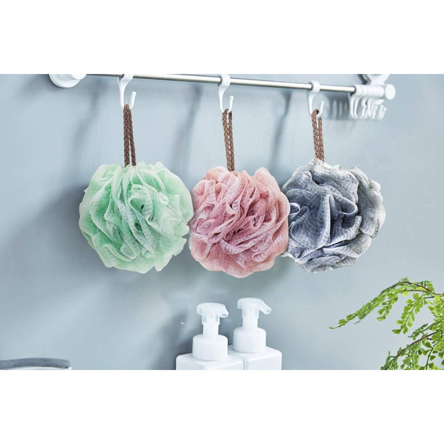 Paquete de 4 esponjas de lufa GoWorth exfoliantes 11,43 cm