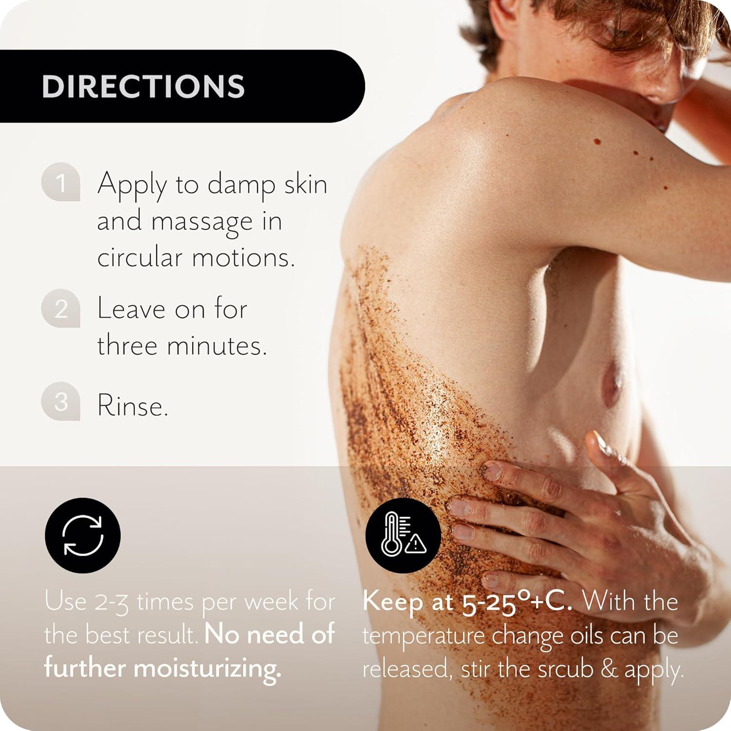 Exfoliante Corporal The Act 300g Cacao y Café Vegano