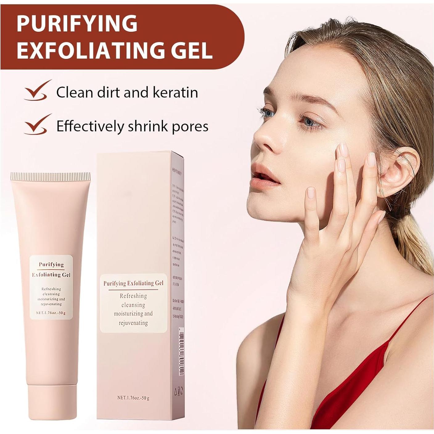 Gel Exfoliante Purificante Agoname 130g Pack 2 Pcs