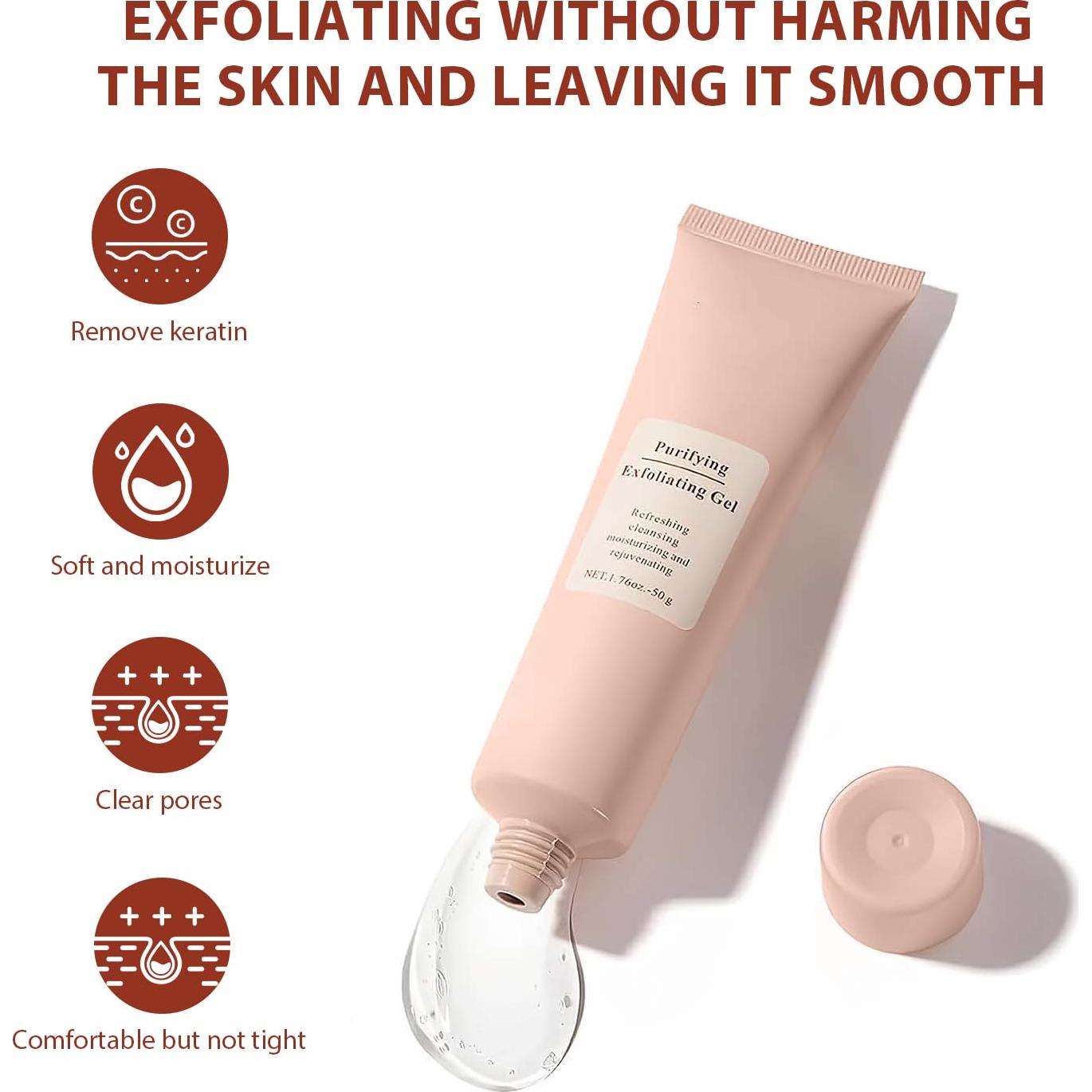 Gel Exfoliante Purificante Agoname 130g Pack 2 Pcs