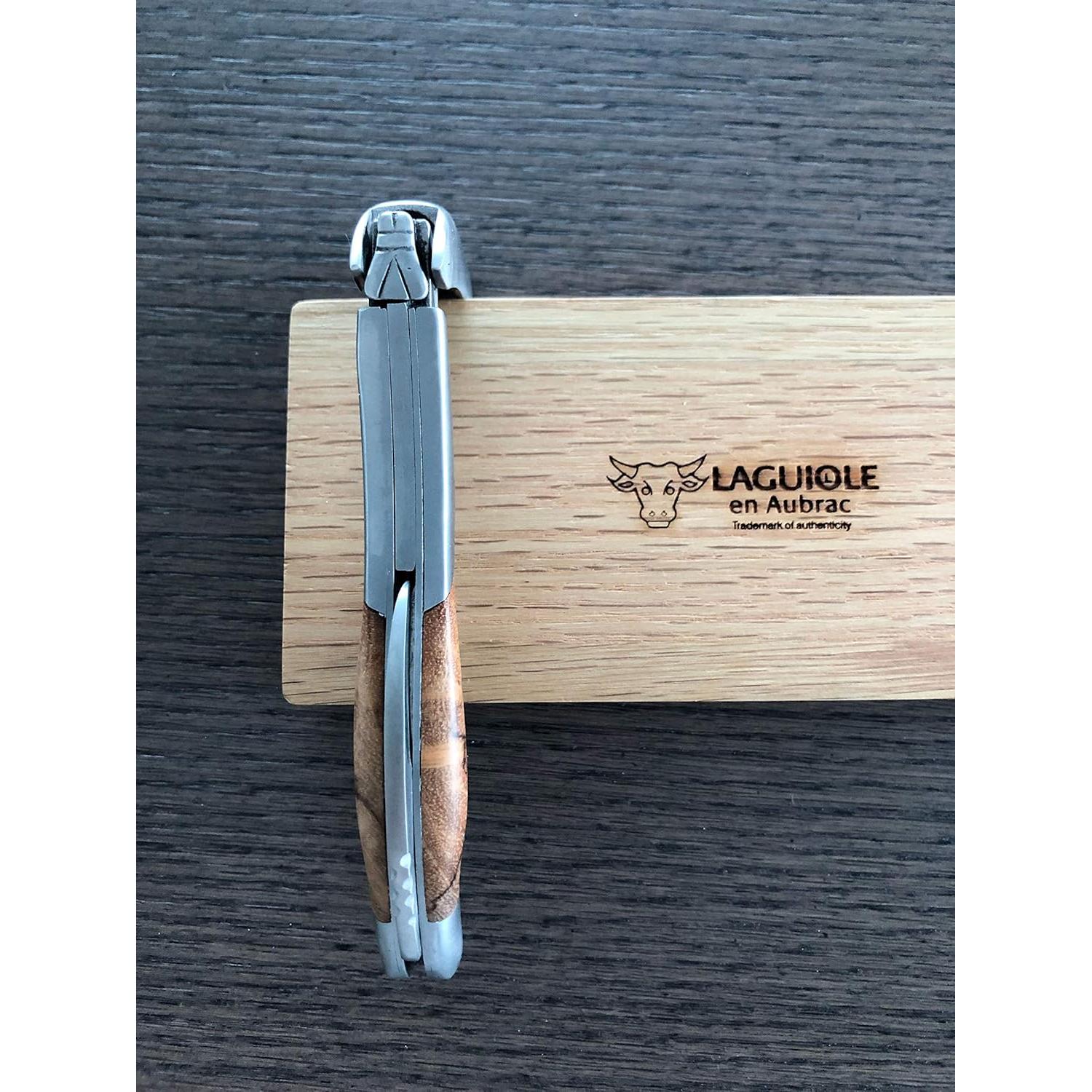 Sacacorchos de Sommelier Laguiole En Aubrac, Madera de Tejo