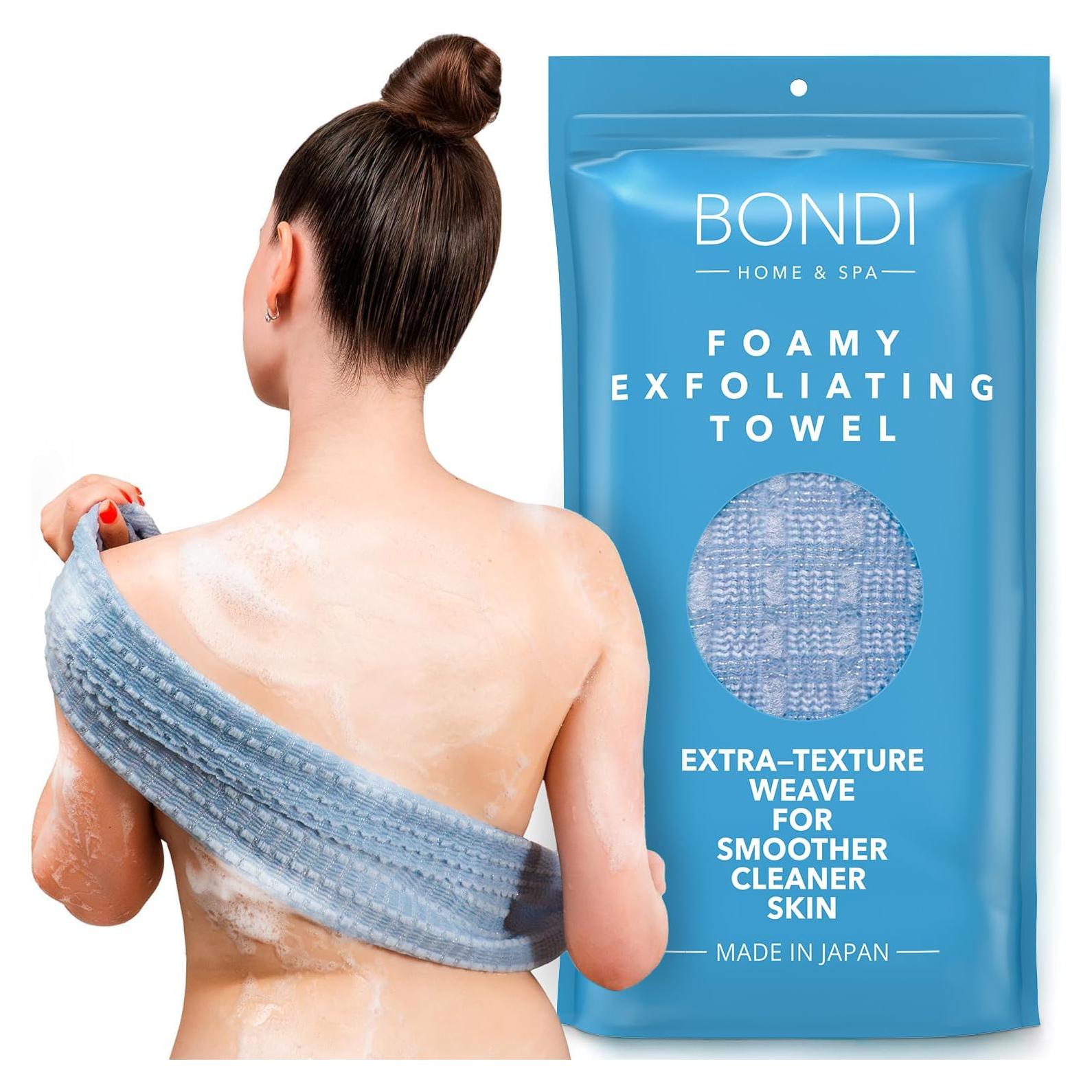Toalla Exfoliante Bondi - Extra Larga - Hecha en Japón