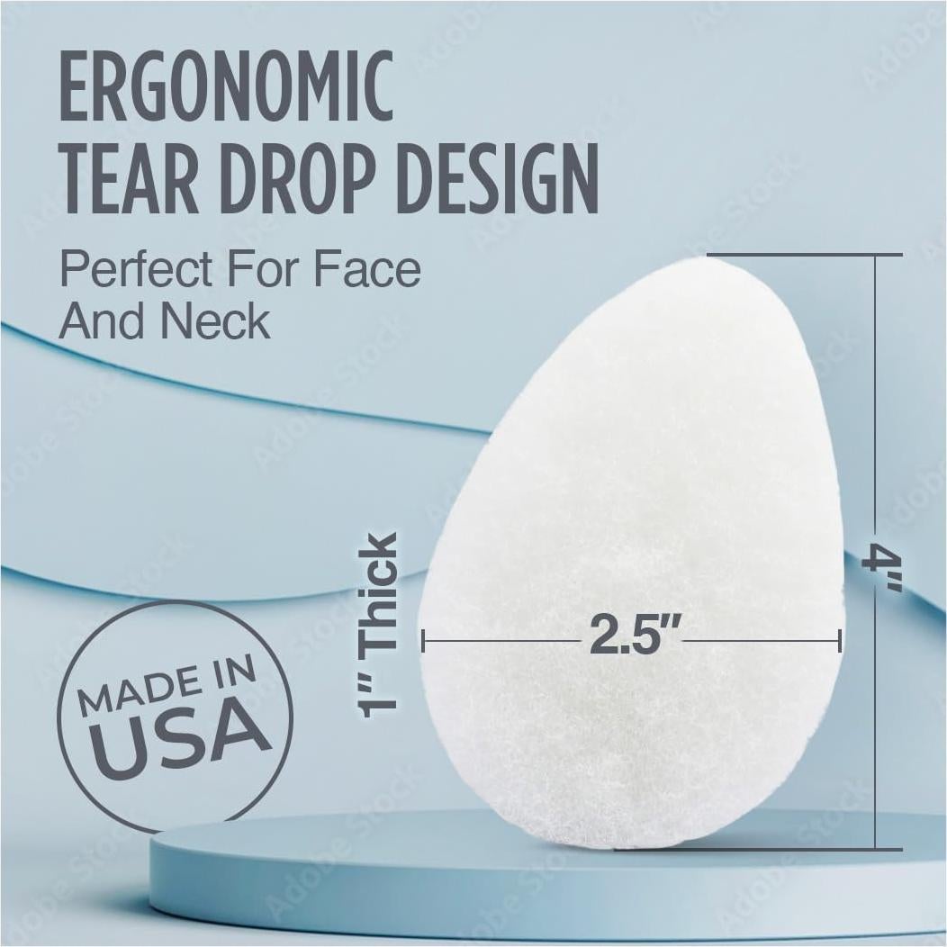 Esponjas Faciales Exfoliantes HartFelt - Paquete de 10