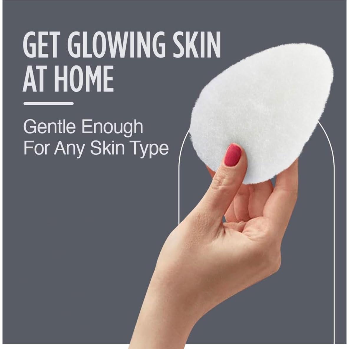 Esponjas Faciales Exfoliantes HartFelt - Paquete de 10