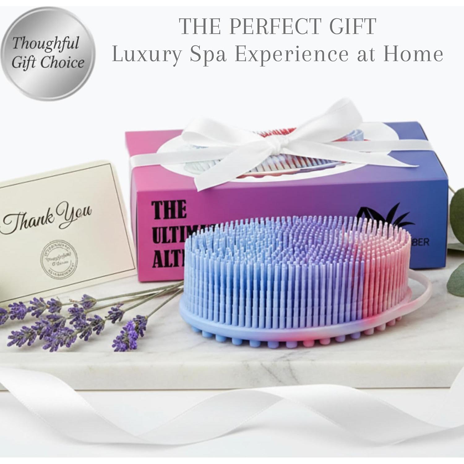 Exfoliante Corporal de Silicona Avilana con Plata - Doble Lado