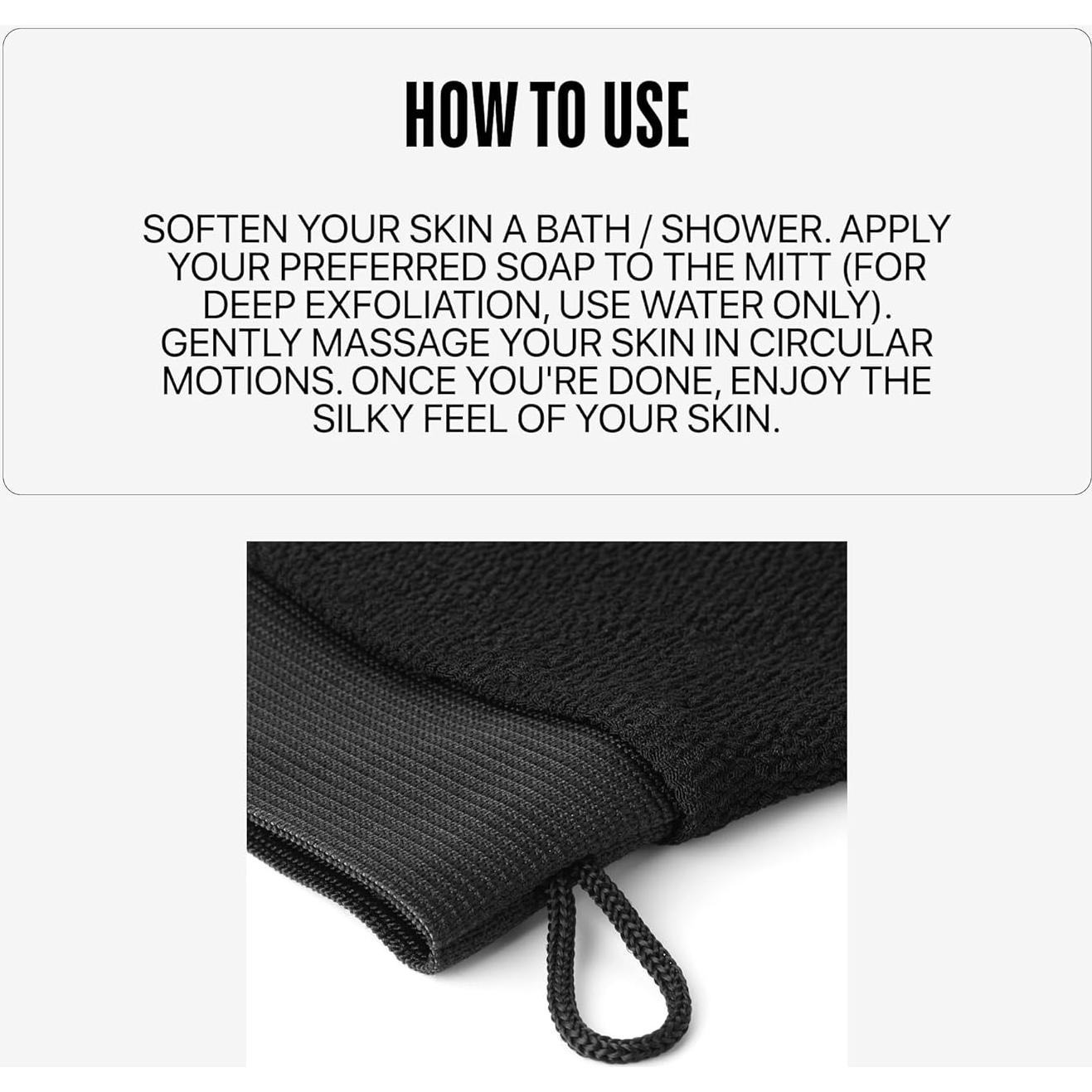 Guantes Exfoliantes de Doble Cara Yangjiang - Fibra Viscosa