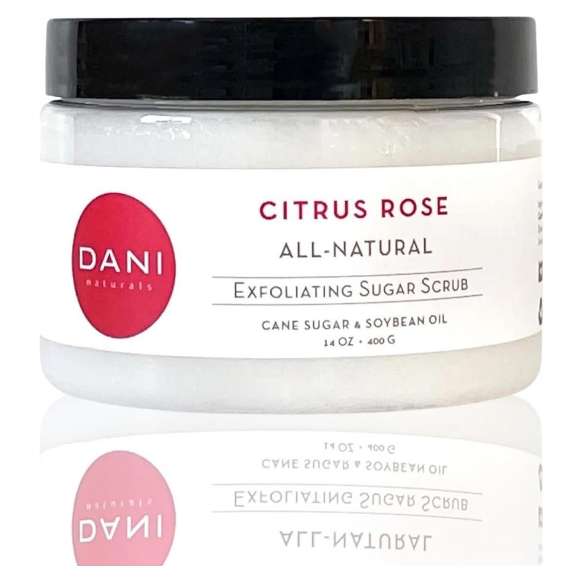 Exfoliante de Azúcar DANI Naturals Rosa Cítrica 396 g