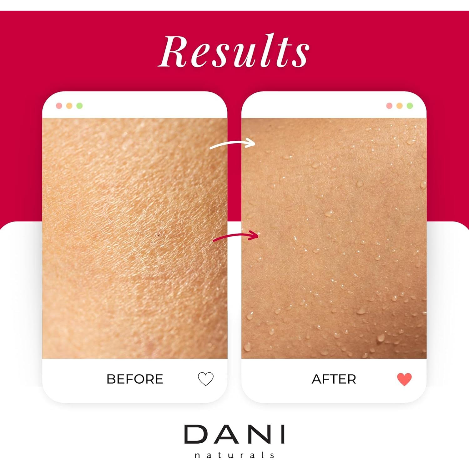 Exfoliante de Azúcar DANI Naturals Rosa Cítrica 396 g