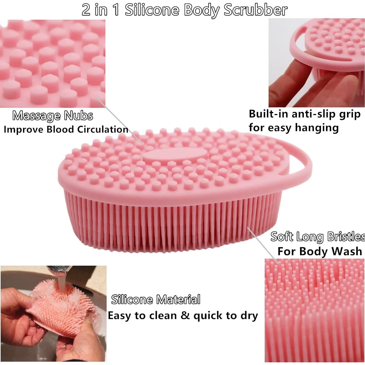 Esponja de Silicona Multifuncional Higoney 2 Pack - Ducha