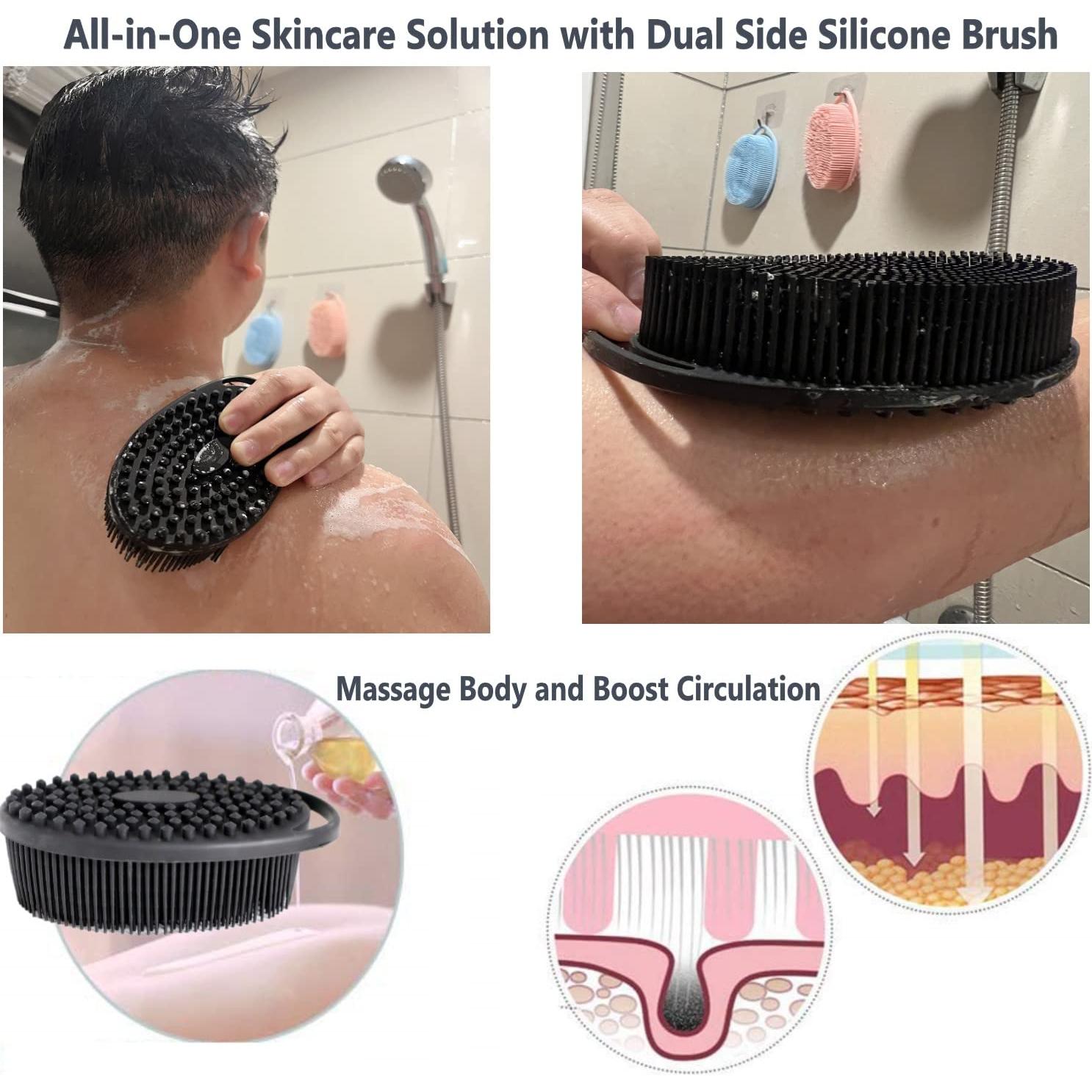 Esponja de Silicona Multifuncional Higoney 2 Pack - Ducha