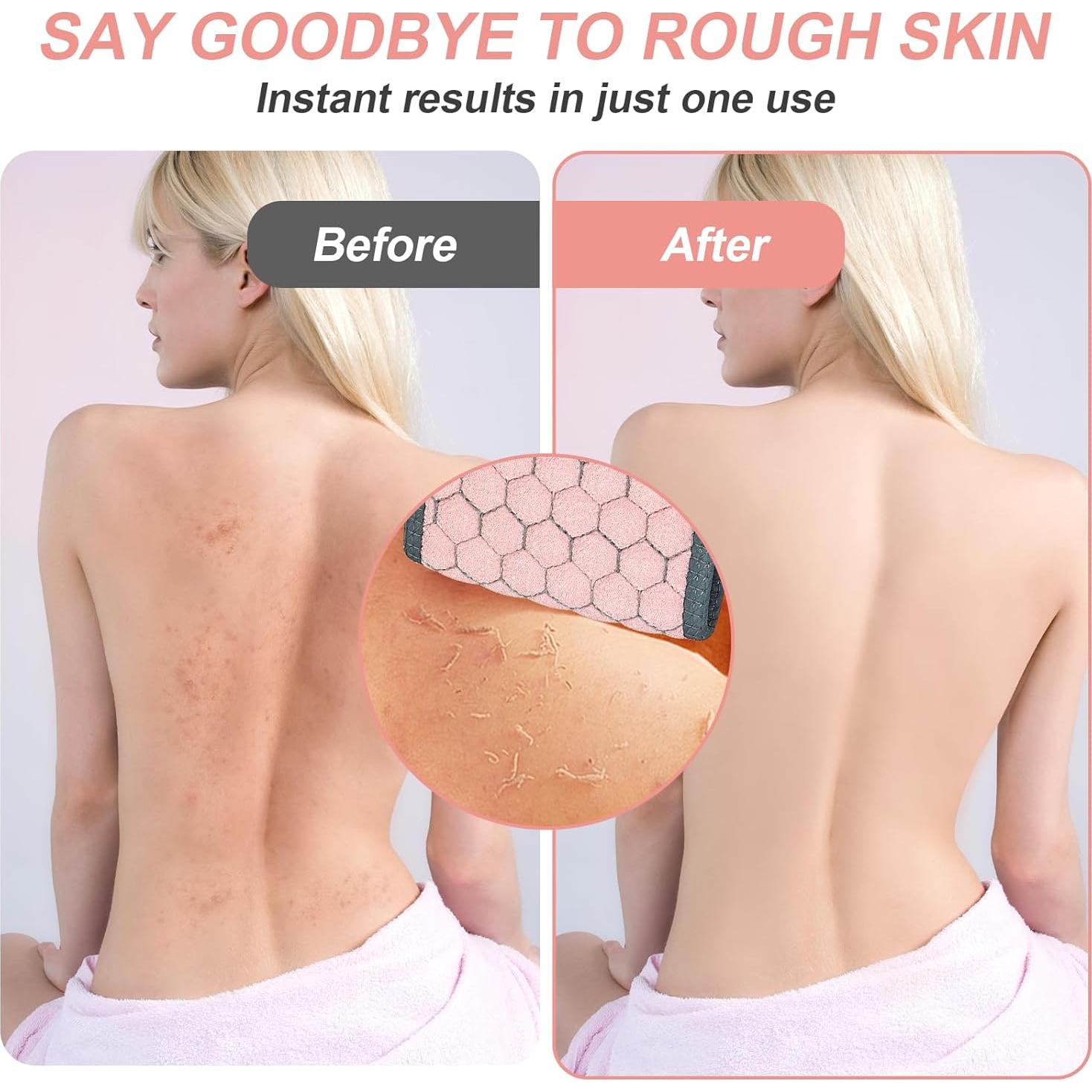 Esfregador Exfoliante para Espalda Dodiff 97.8 cm - Rosa