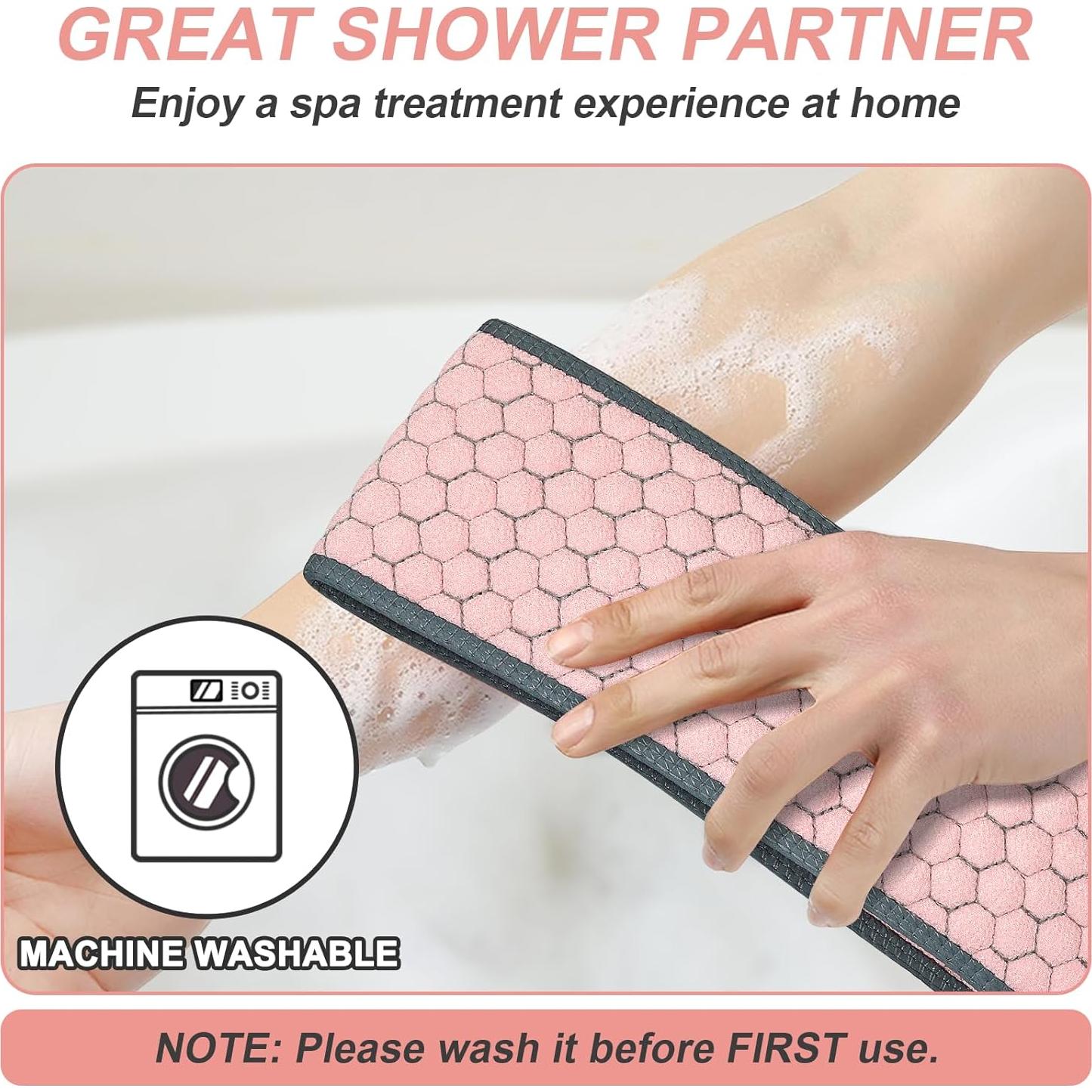 Esfregador Exfoliante para Espalda Dodiff 97.8 cm - Rosa