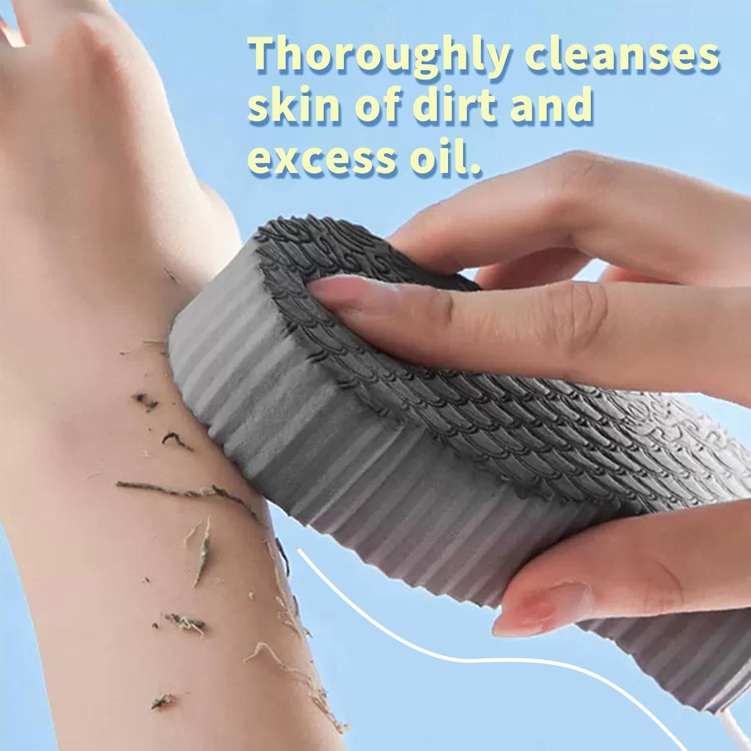 Esponjas de Baño Exfoliantes Suaves 4 Pcs Luffa