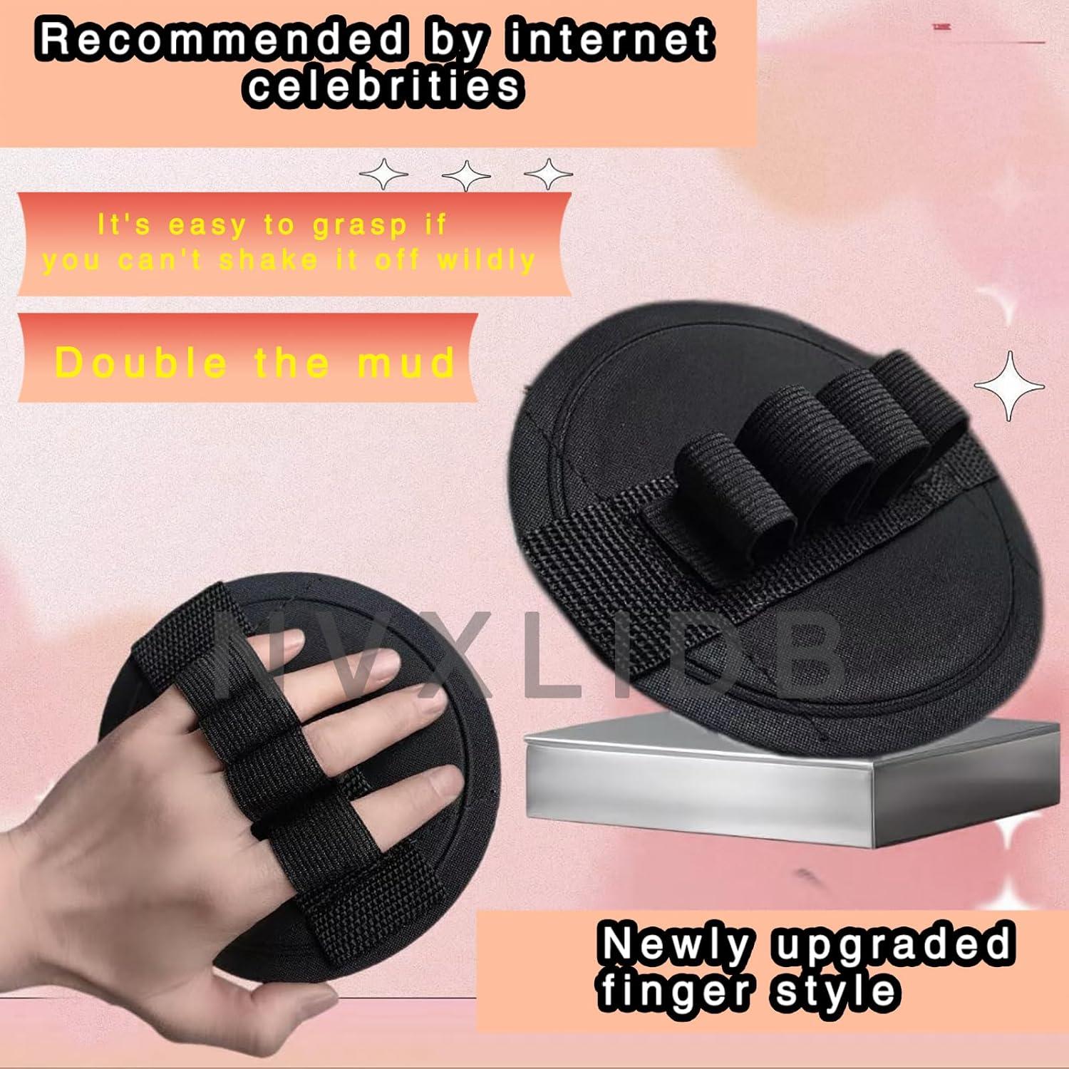 Guantes Exfoliantes de Goma Natural NVXLIDB - Paquete de 2