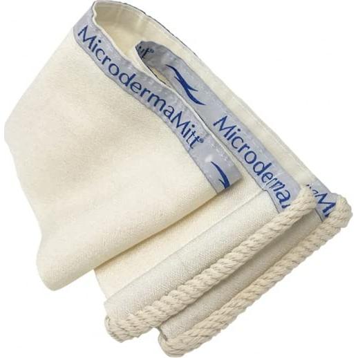 Exfoliador de Espalda MicrodermaMitt - Doble Cara Natural