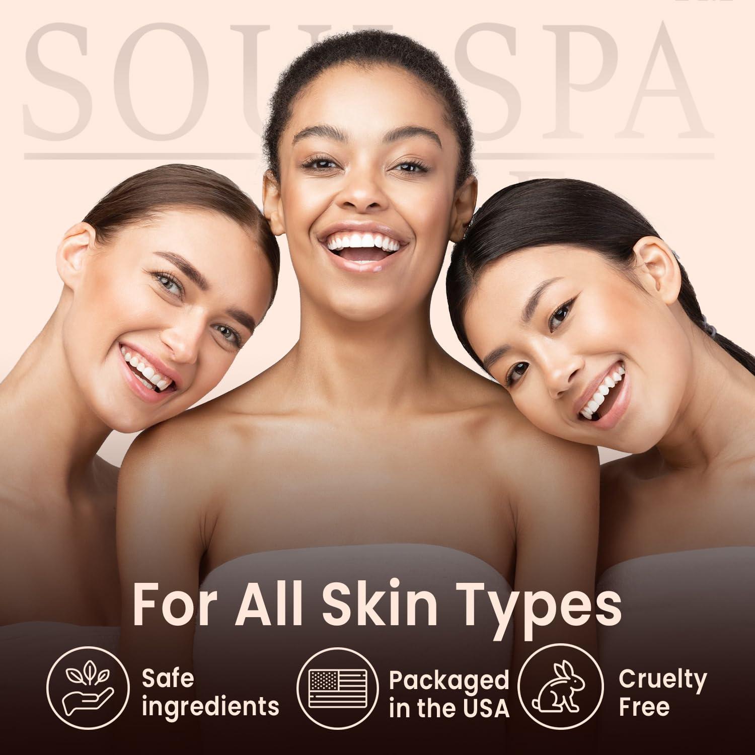 Exfoliante Corporal y para Pies SOULSPA Manteca de Karité 300g