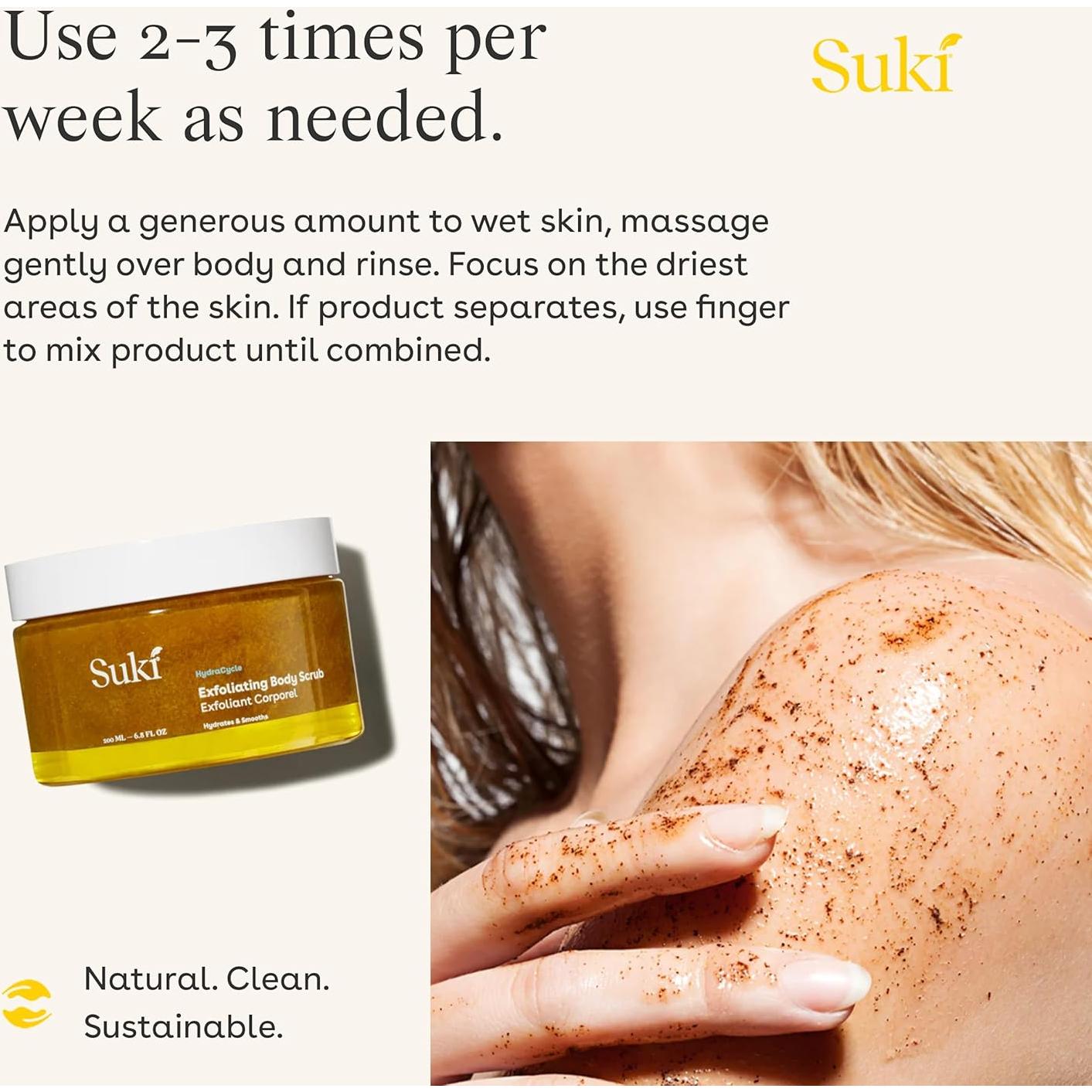 Exfoliante Corporal Suki con Aceite de Caléndula 172 g