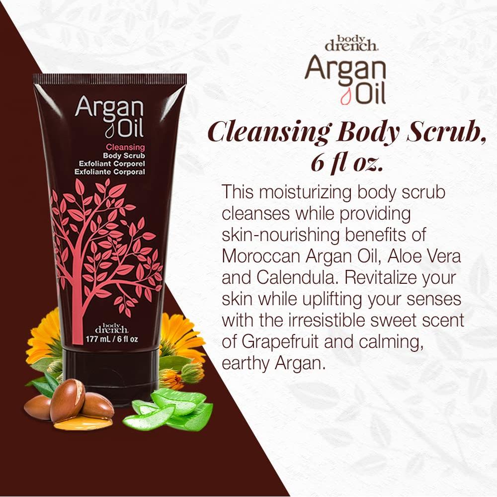 Exfoliante Corporal Body Drench Aceite de Argán 170g