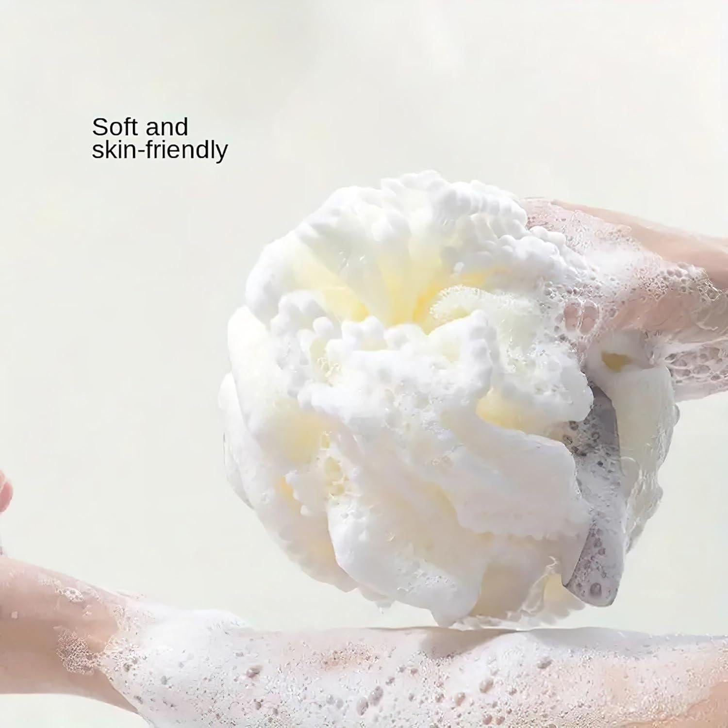 Esponja de Baño Loofah TM - Exfoliante Suave y Secado Rápido