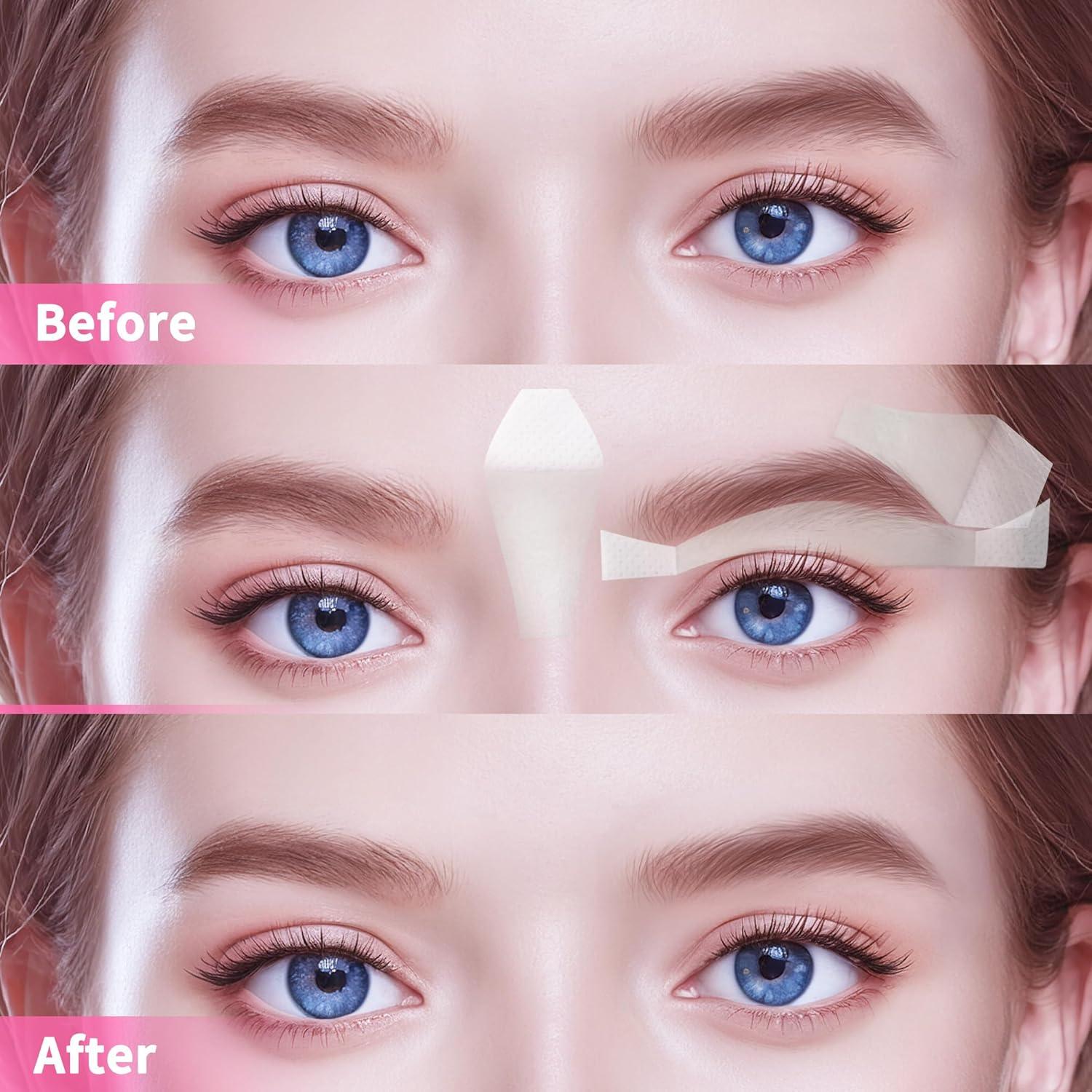 Kit de Cintas de Cera Facial Beauty7 - 24 Cintas + 4 Toallitas