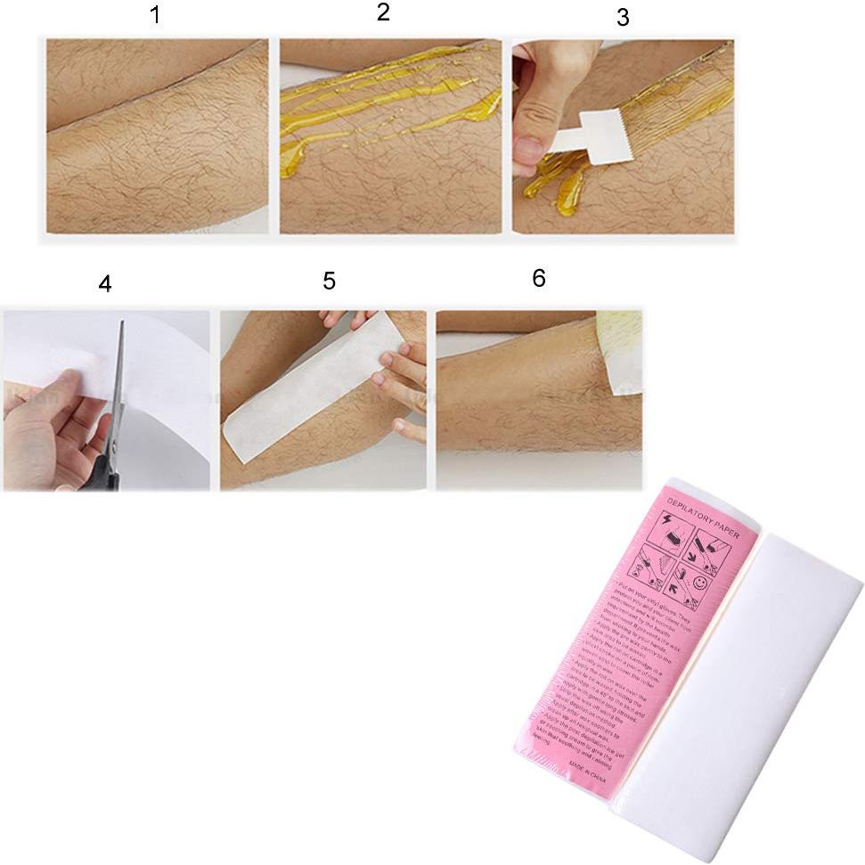 Cera Depilatoria BlingKingdom 100 Tiras para Cuerpo