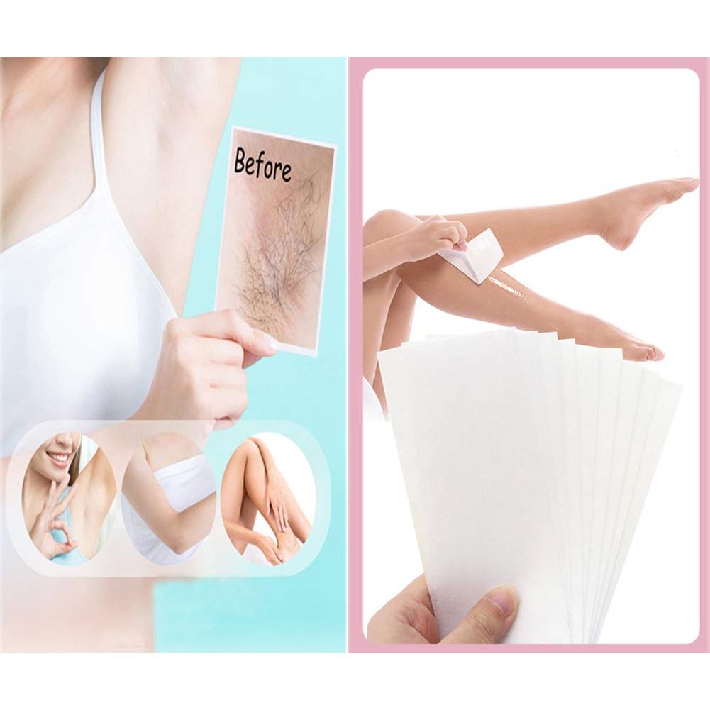 Cera Depilatoria BlingKingdom 100 Tiras para Cuerpo