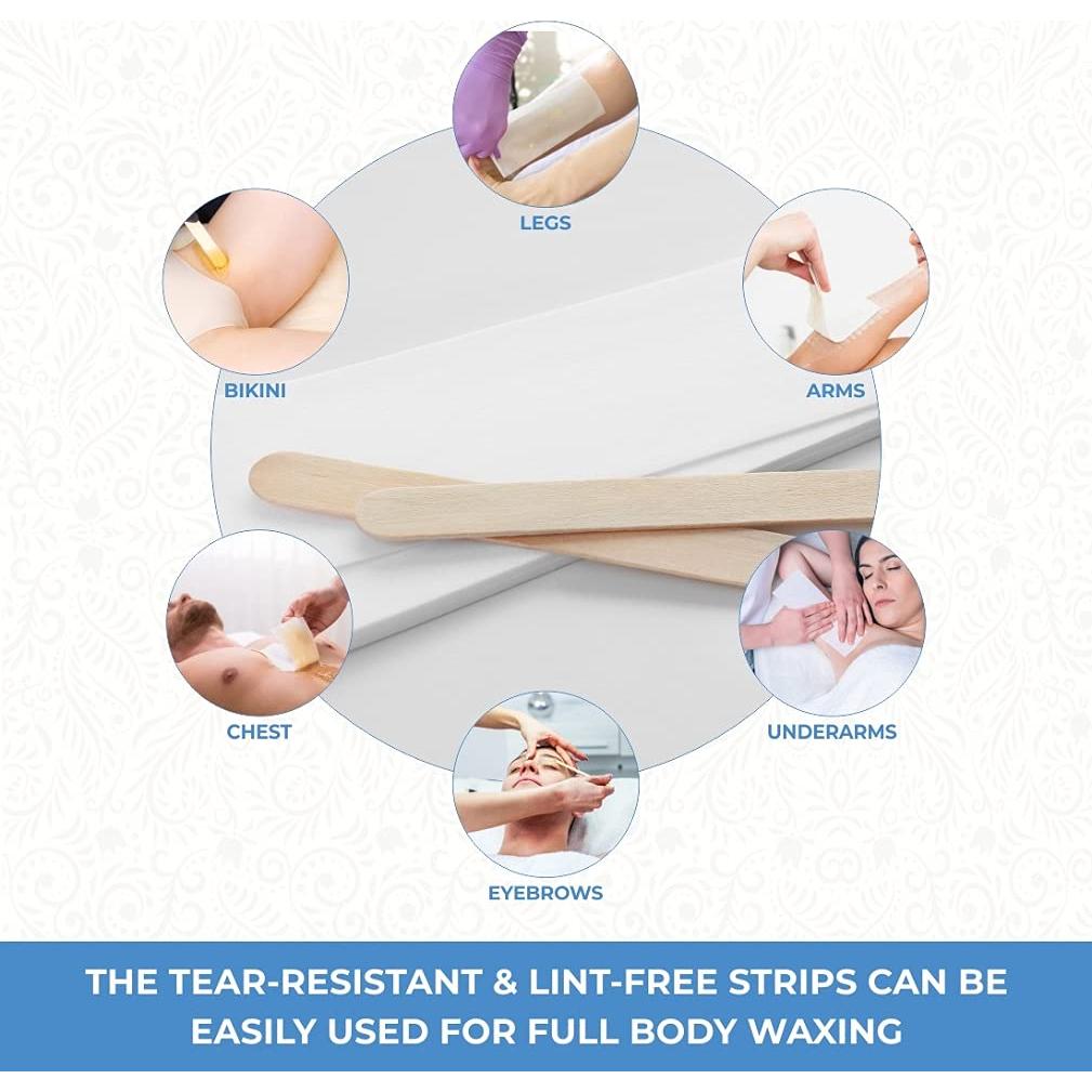 Tiras de Epilación No Tejidas ForPro 500 Cuentas 7,62x22,86cm