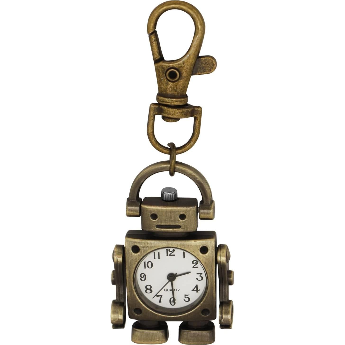 Reloj de bolsillo de cuarzo Realpoo con cadena y diseño único