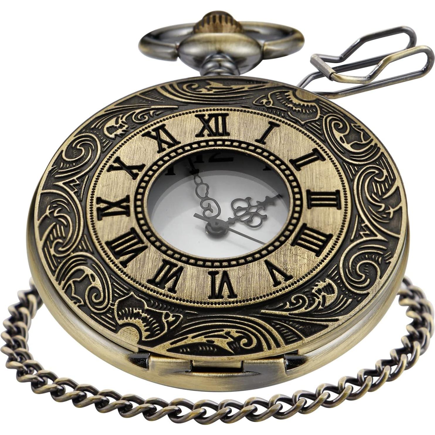 Reloj de bolsillo de cuarzo SwitchMe con esfera árabe