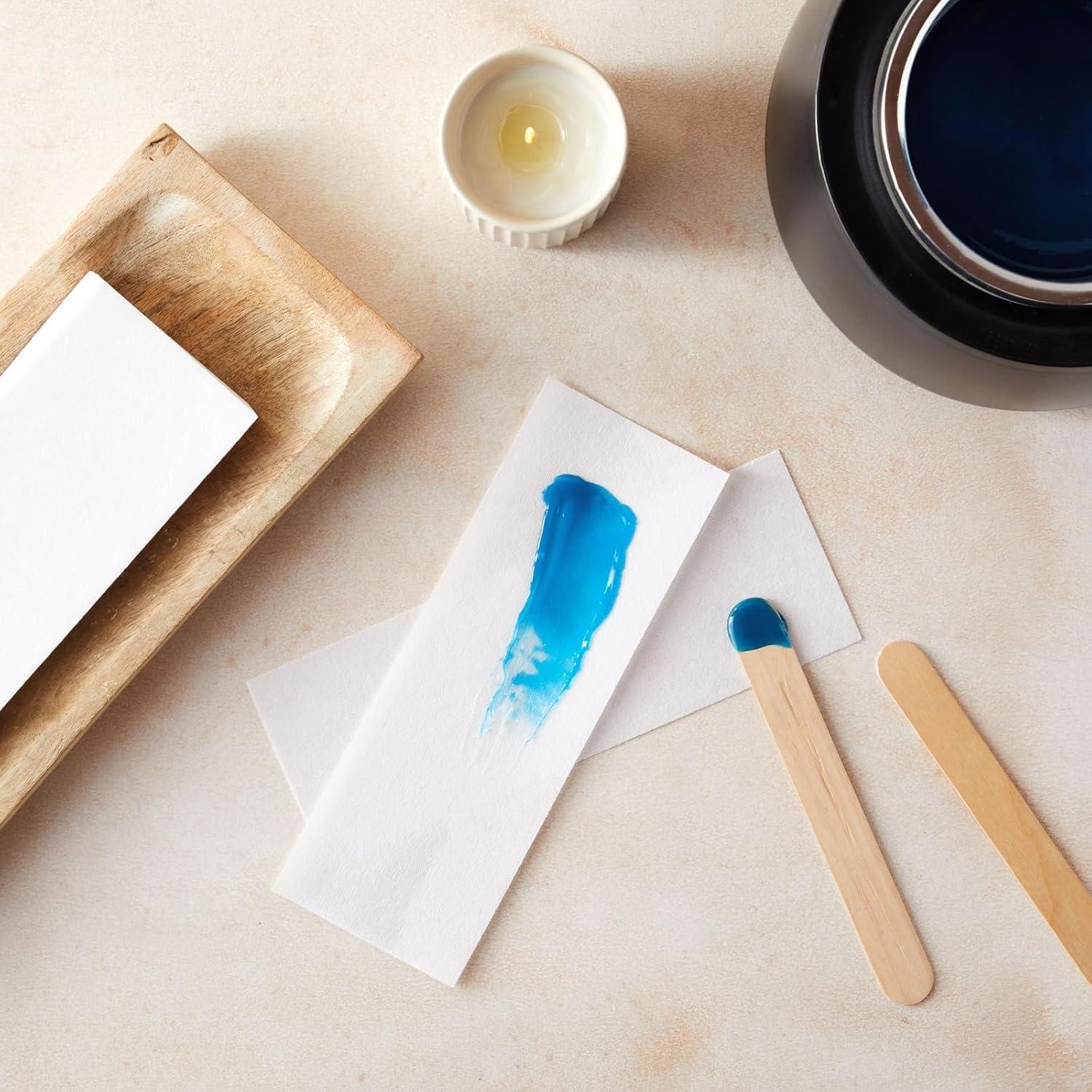 Tiras de Cera Depilatoria Juvale 400 Unidades 19.94x6.86 cm